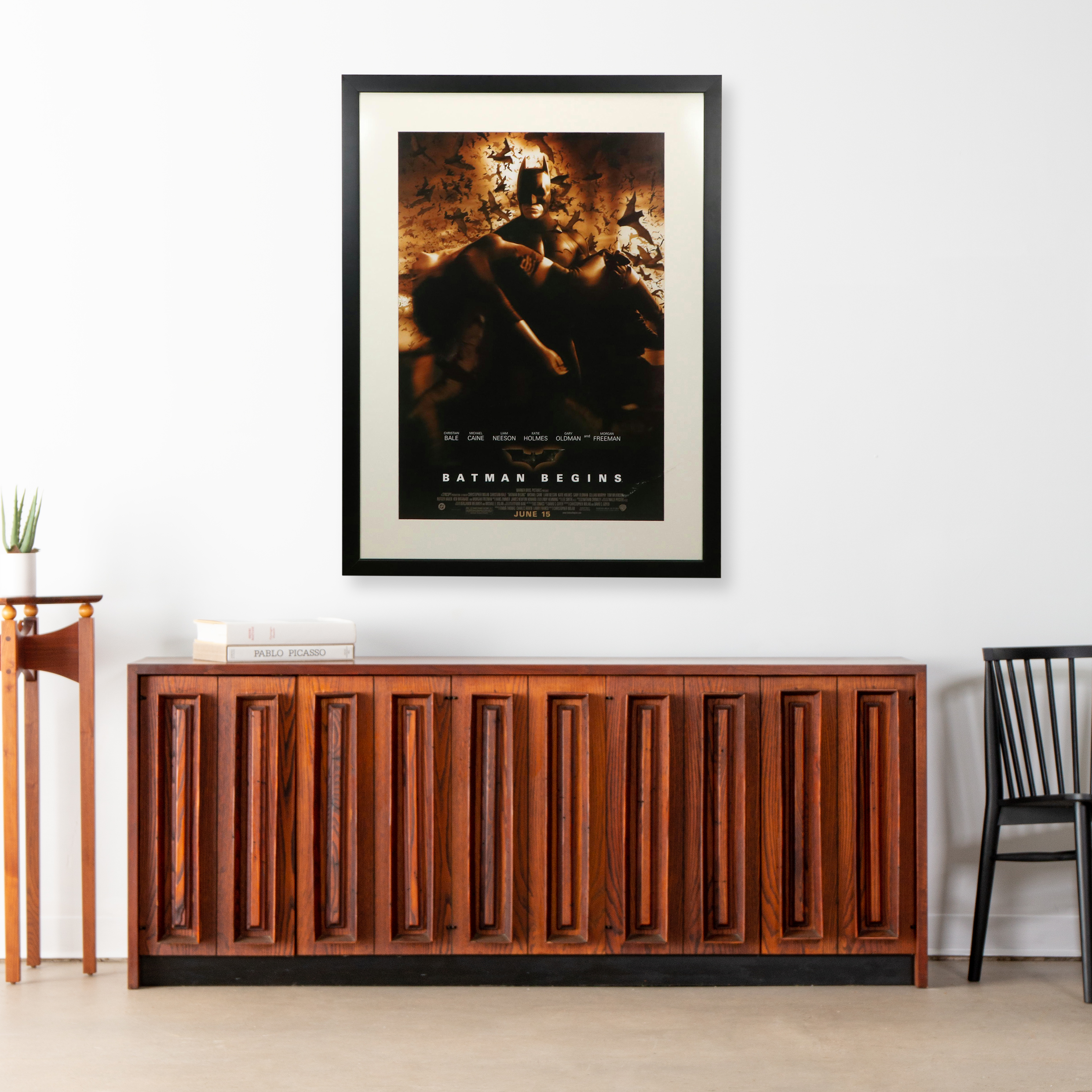 Warner Bros. "Batman Begins" 2005 Offset Lithograph Movie Poster