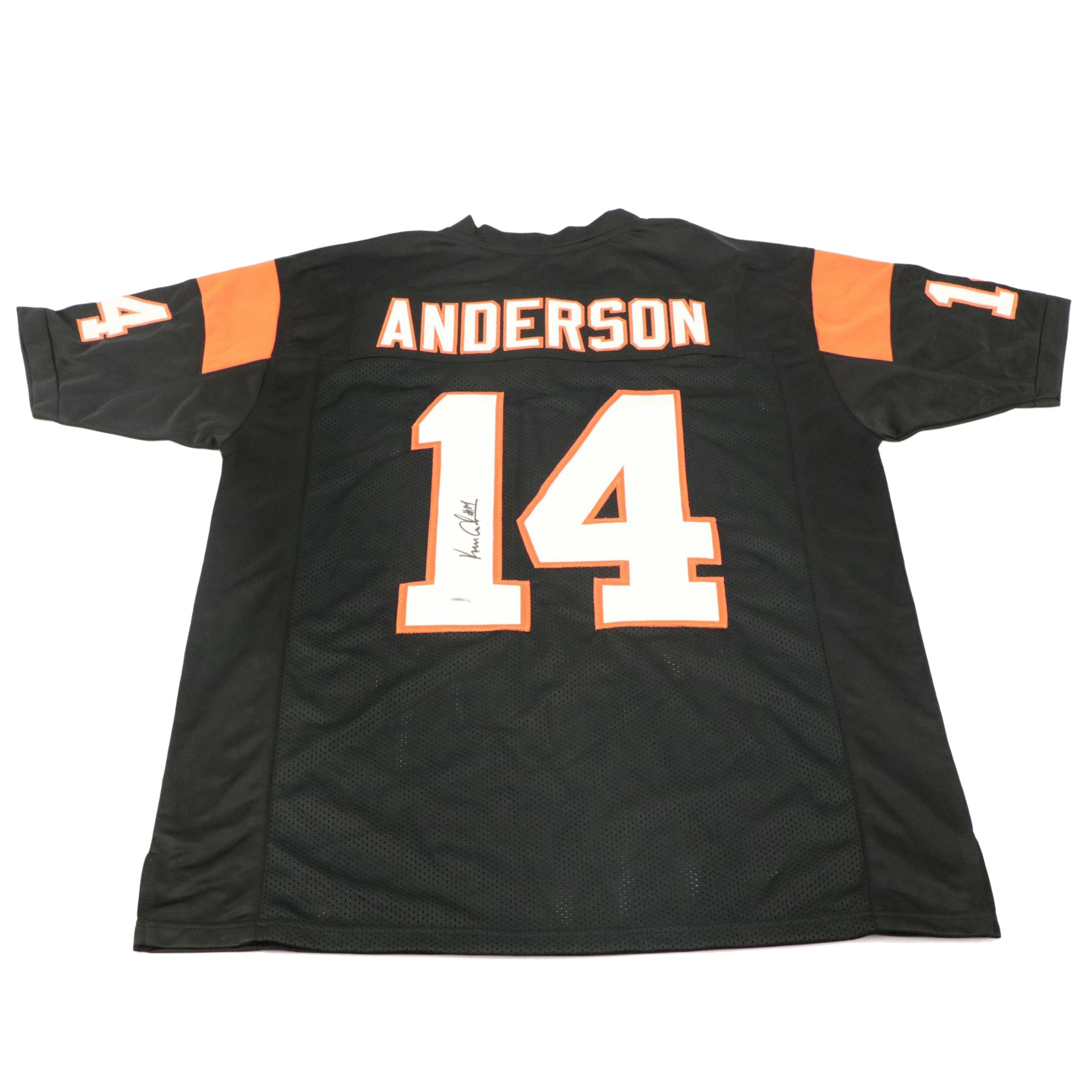 Ken Anderson Signed Cincinnati Bengals Football Jersey, Schwartz Sports