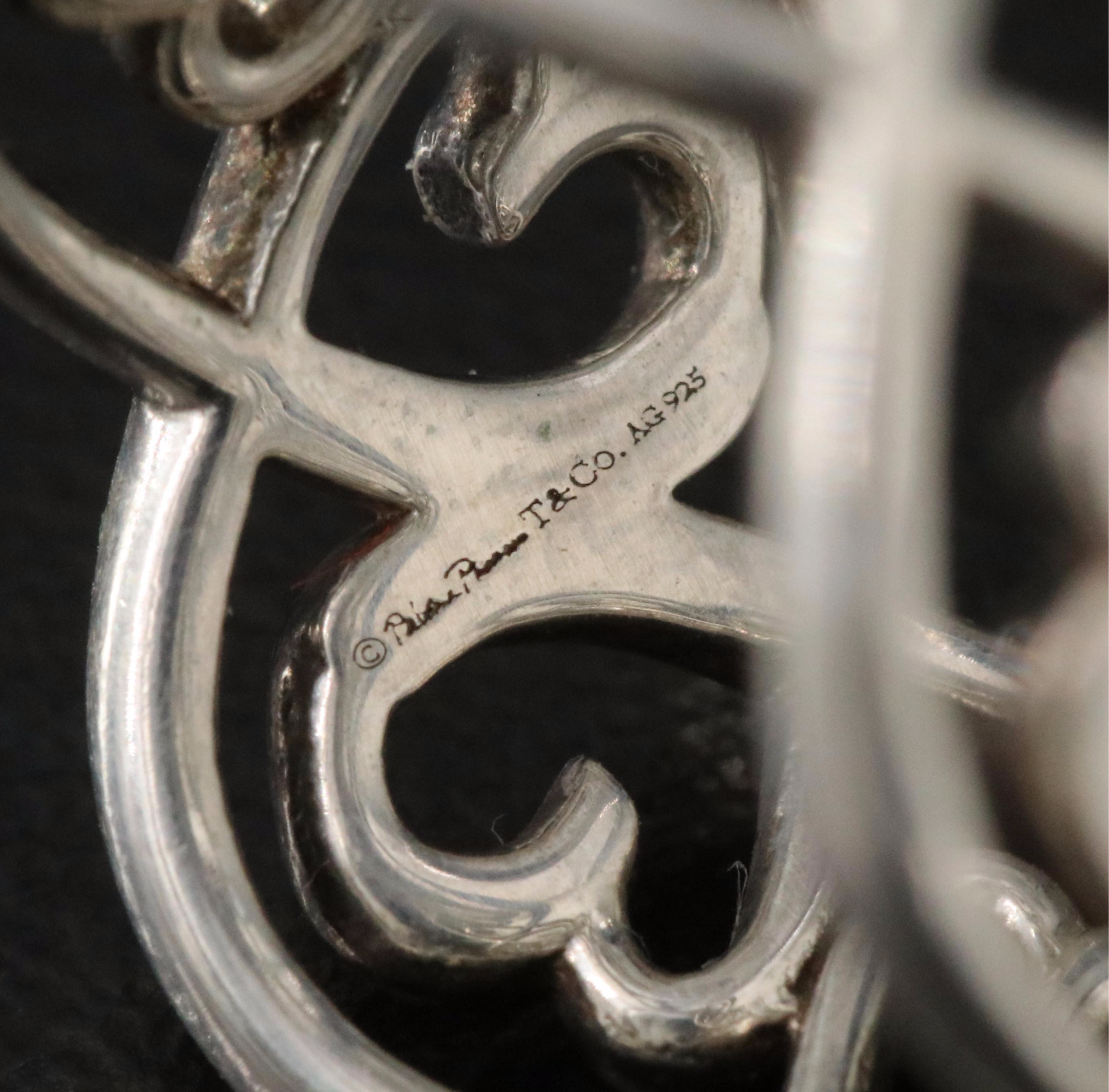 Paloma Picasso for Tiffany & Co. Loving Heart Sterling Band Ring