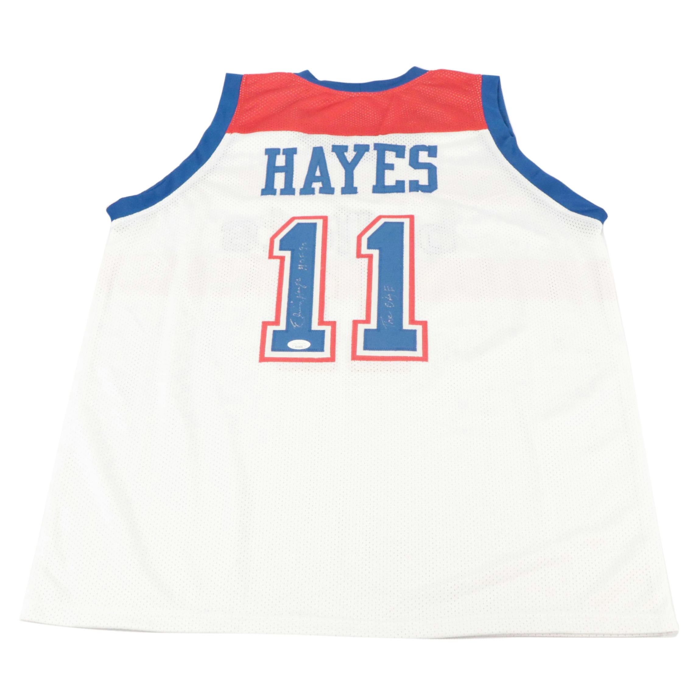 Elvin Hayes Signed “HOF 90” Washington Bullets Basketball Jersey, JSA