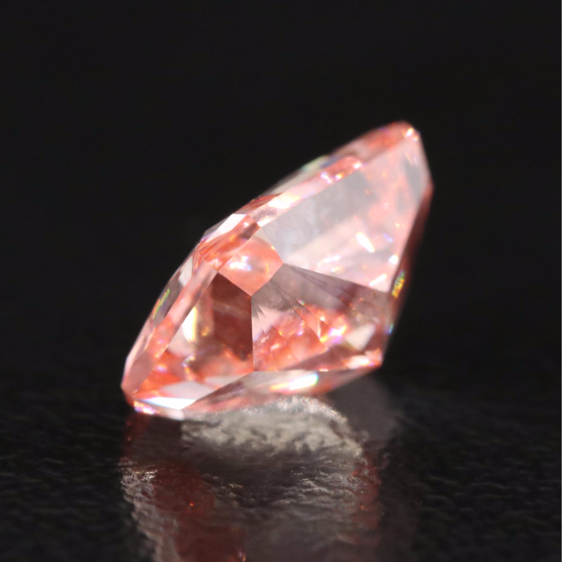 Loose 2.05 CT Fancy Pink Lab Grown Diamond with IGI Report