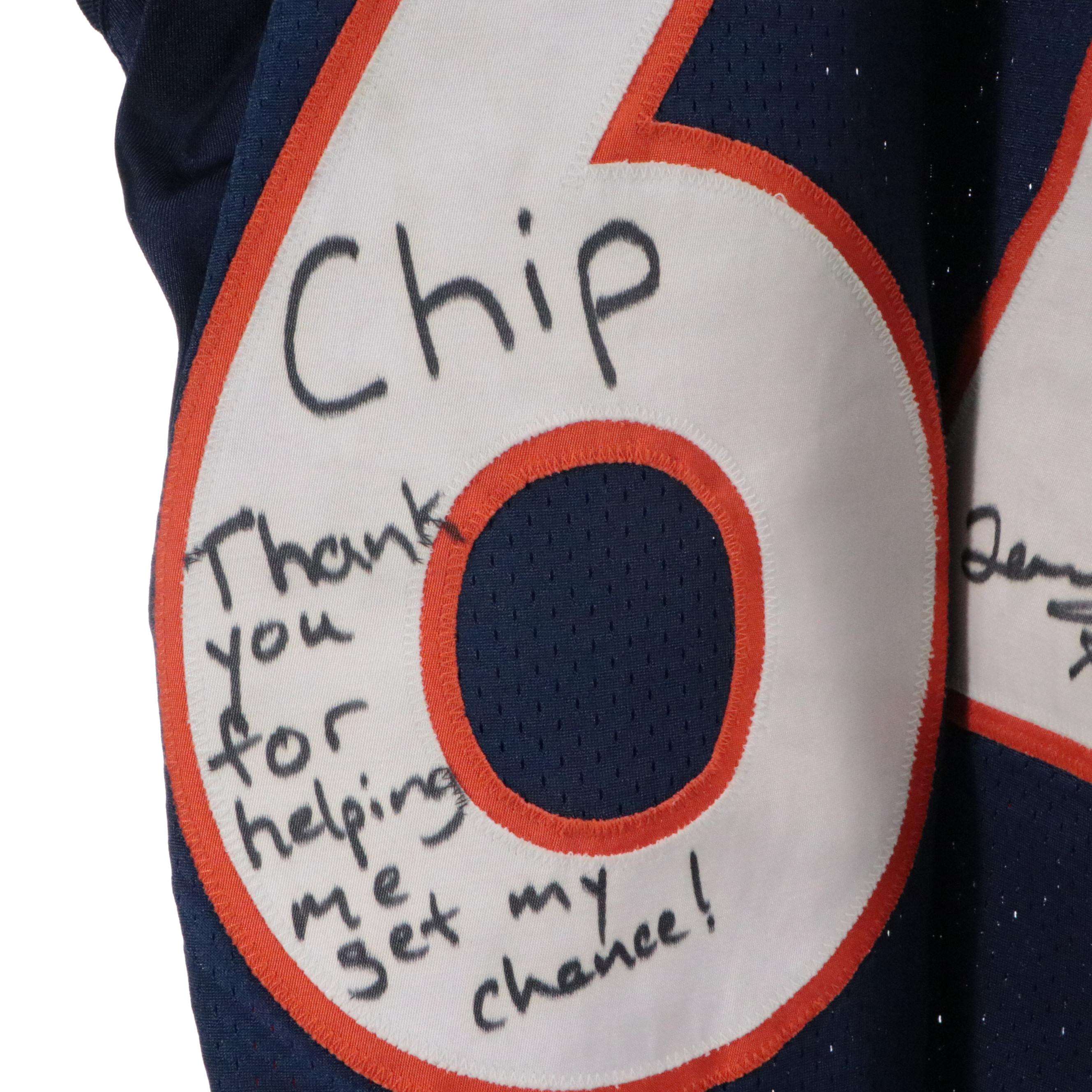 Lennie Friedman Signed and Game Worn Denver Broncos Nike Football Jersey