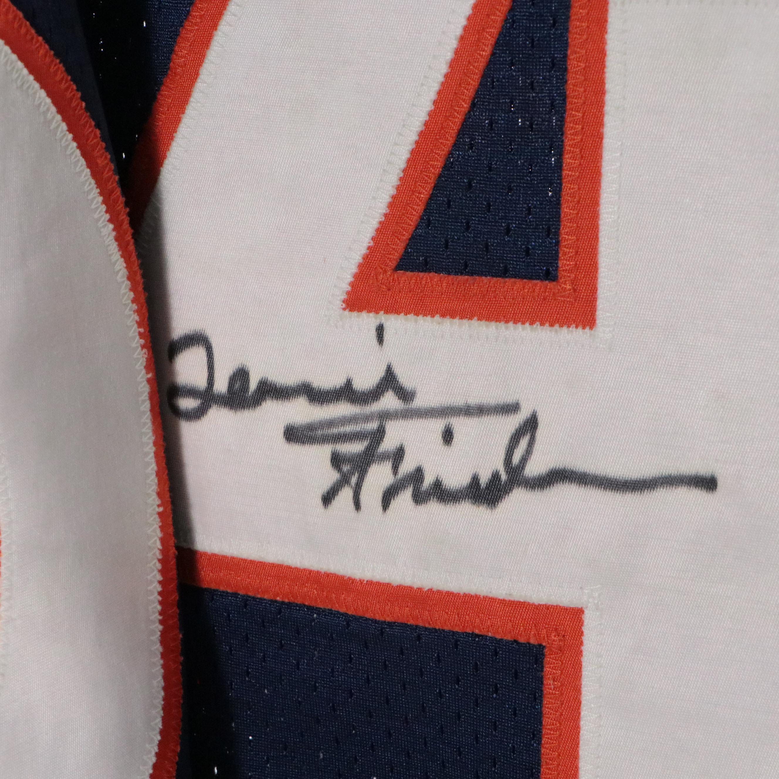 Lennie Friedman Signed and Game Worn Denver Broncos Nike Football Jersey