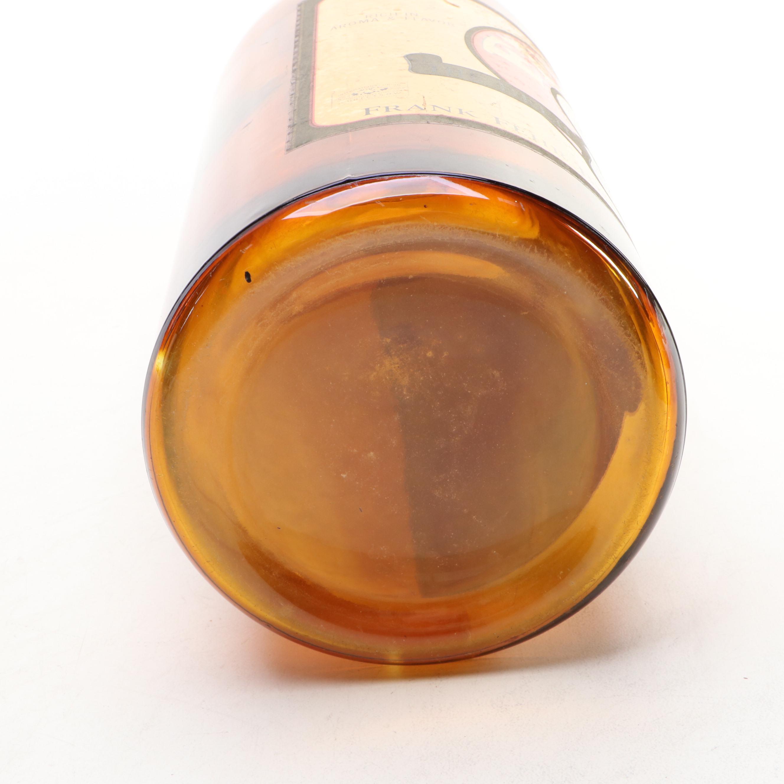 Fehr's XL Beer Glass Advertising Display Bottle, Mid-20th Century