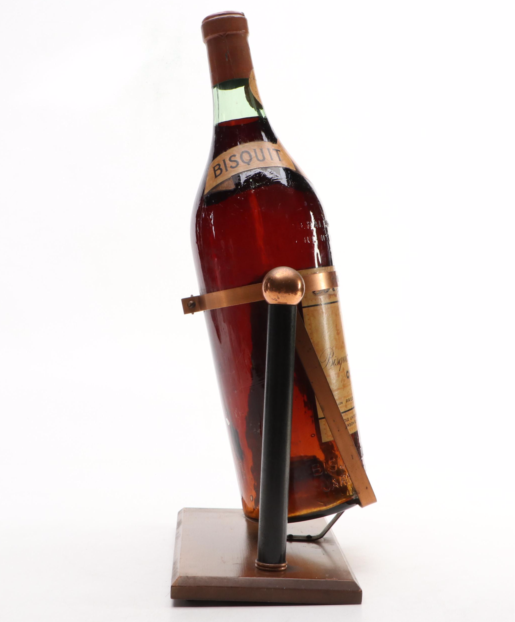 Hennessy Cognac Glass Advertising Display Bottle, Mid-20th Century