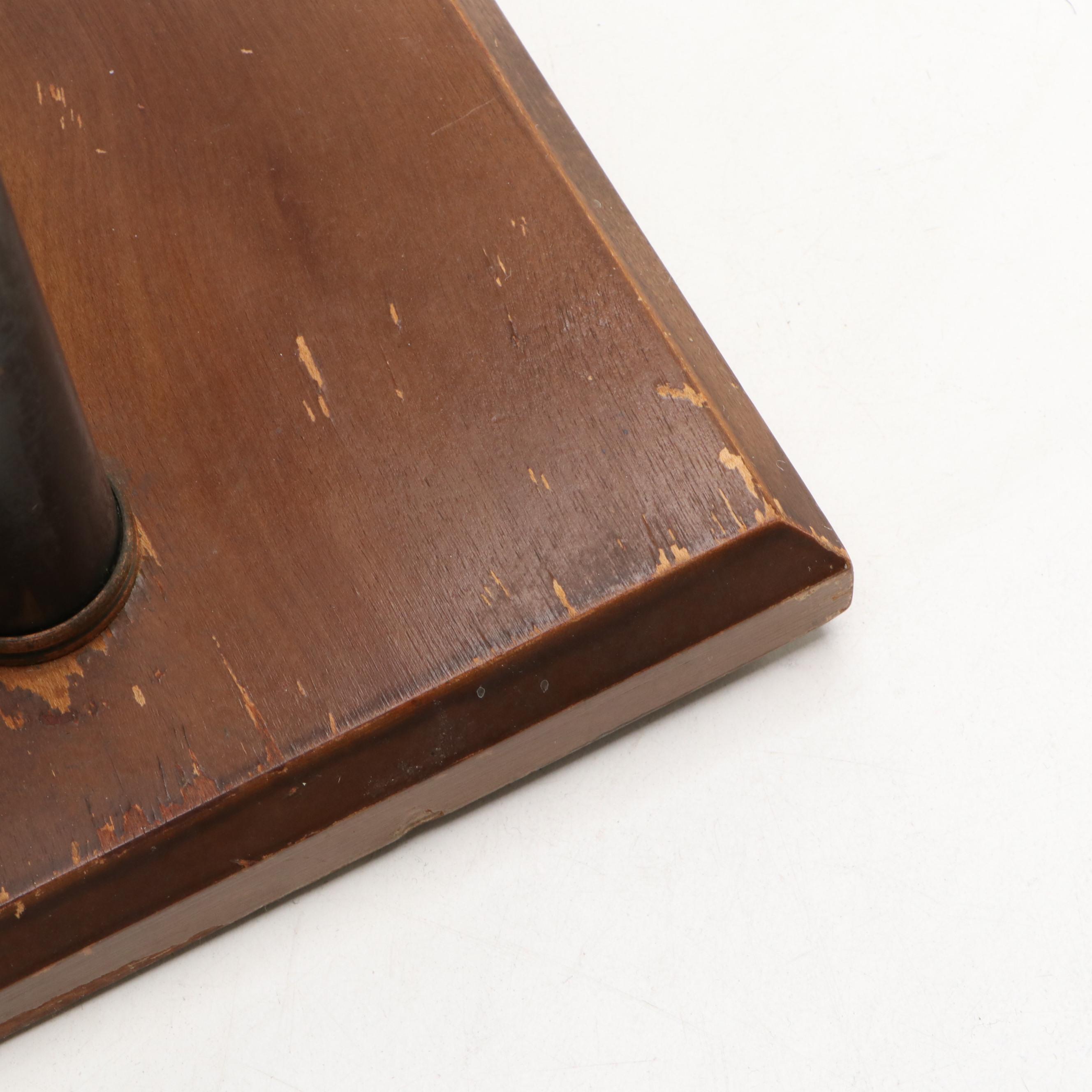 Hennessy Cognac Glass Advertising Display Bottle, Mid-20th Century