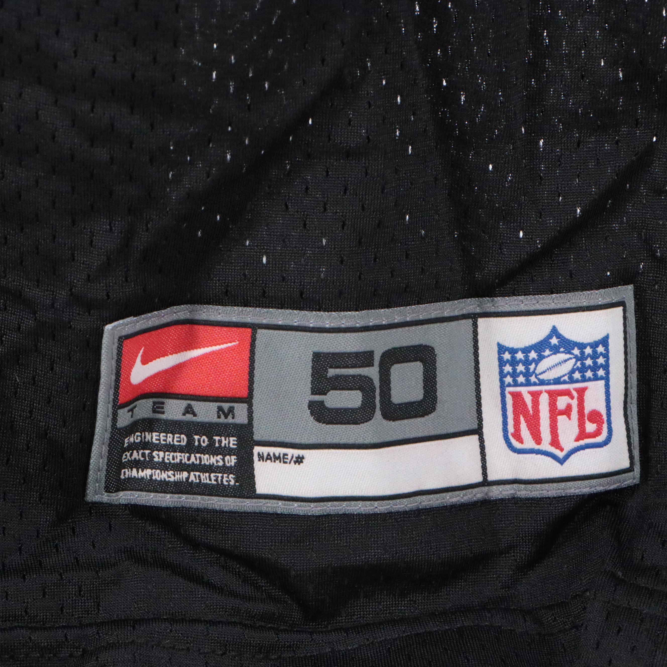 Ray Buchanan Signed Game Worn Atlanta Falcons Jersey