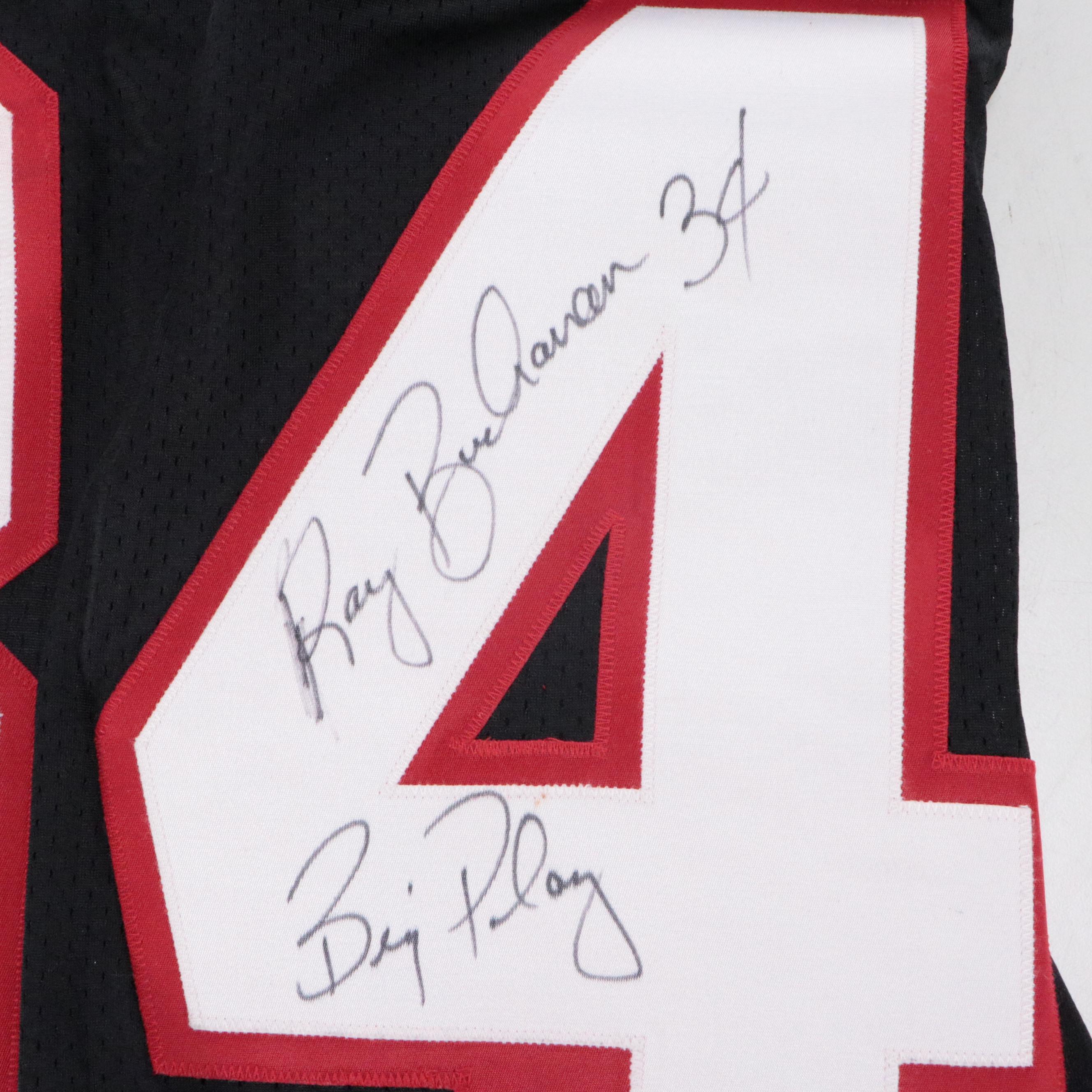 Ray Buchanan Signed Game Worn Atlanta Falcons Jersey
