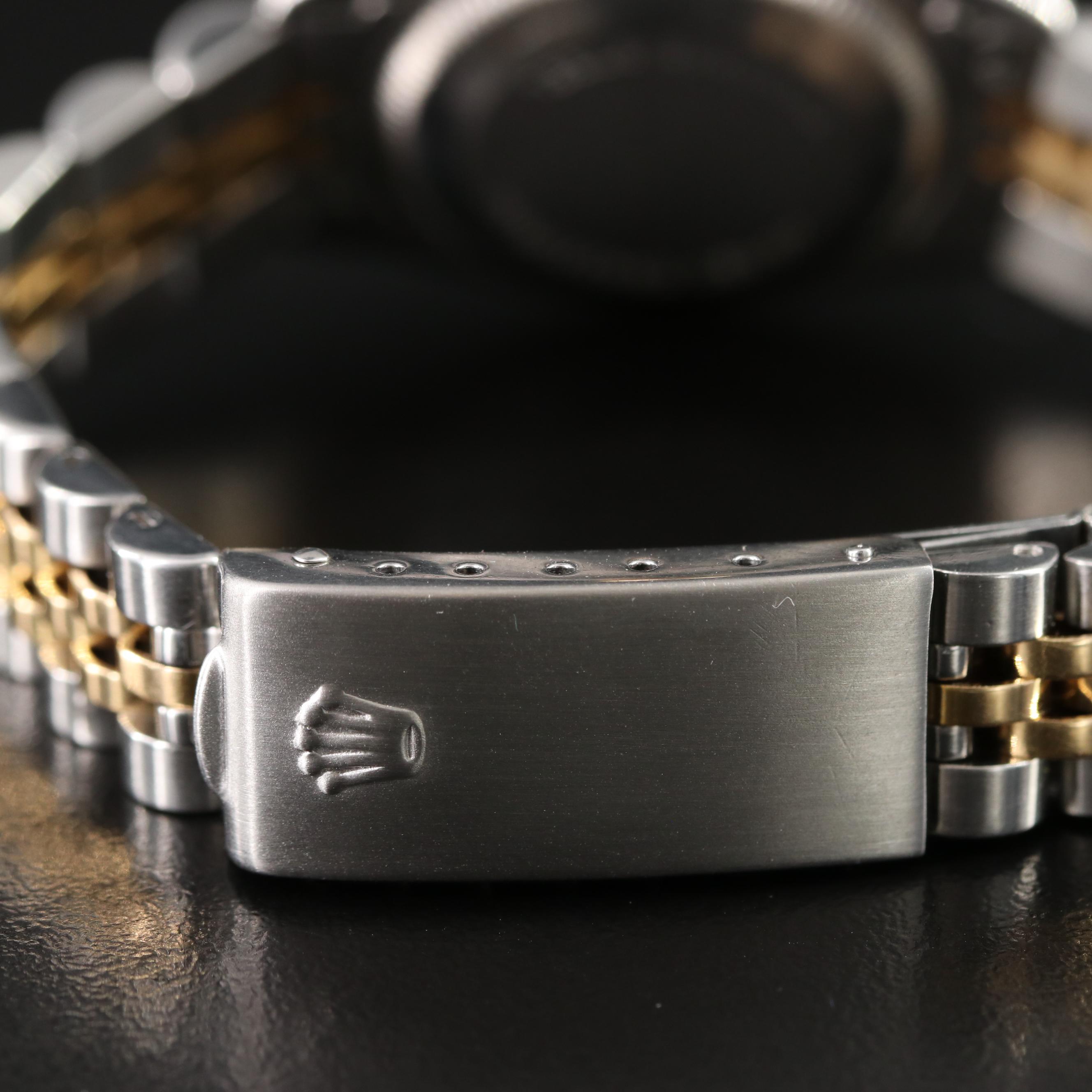 1977 Rolex 18K and Stainless Steel Automatic Date Watch