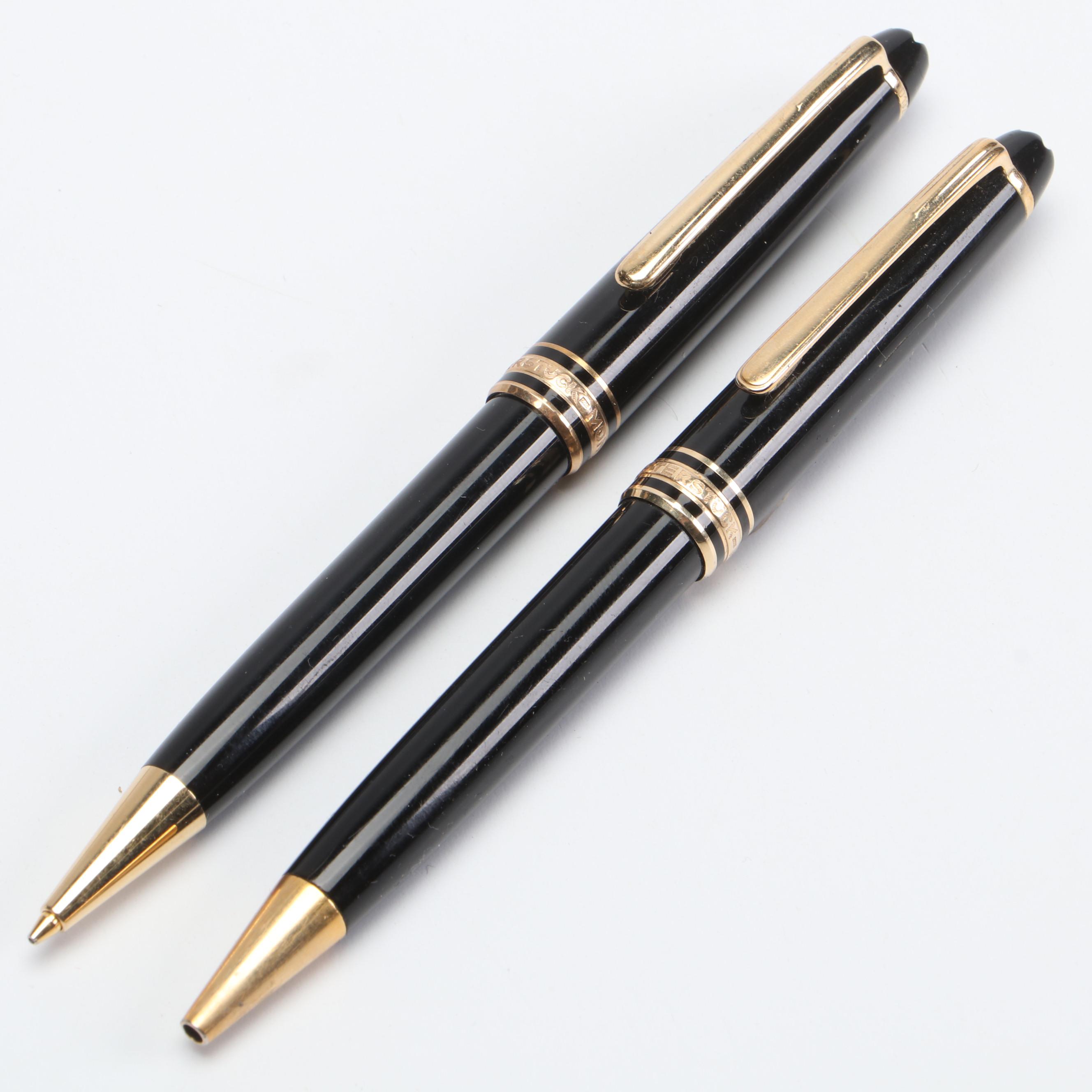 Montblanc Meisterstück Lacquer Mechanical Pencil and Twist Ballpoint Pen