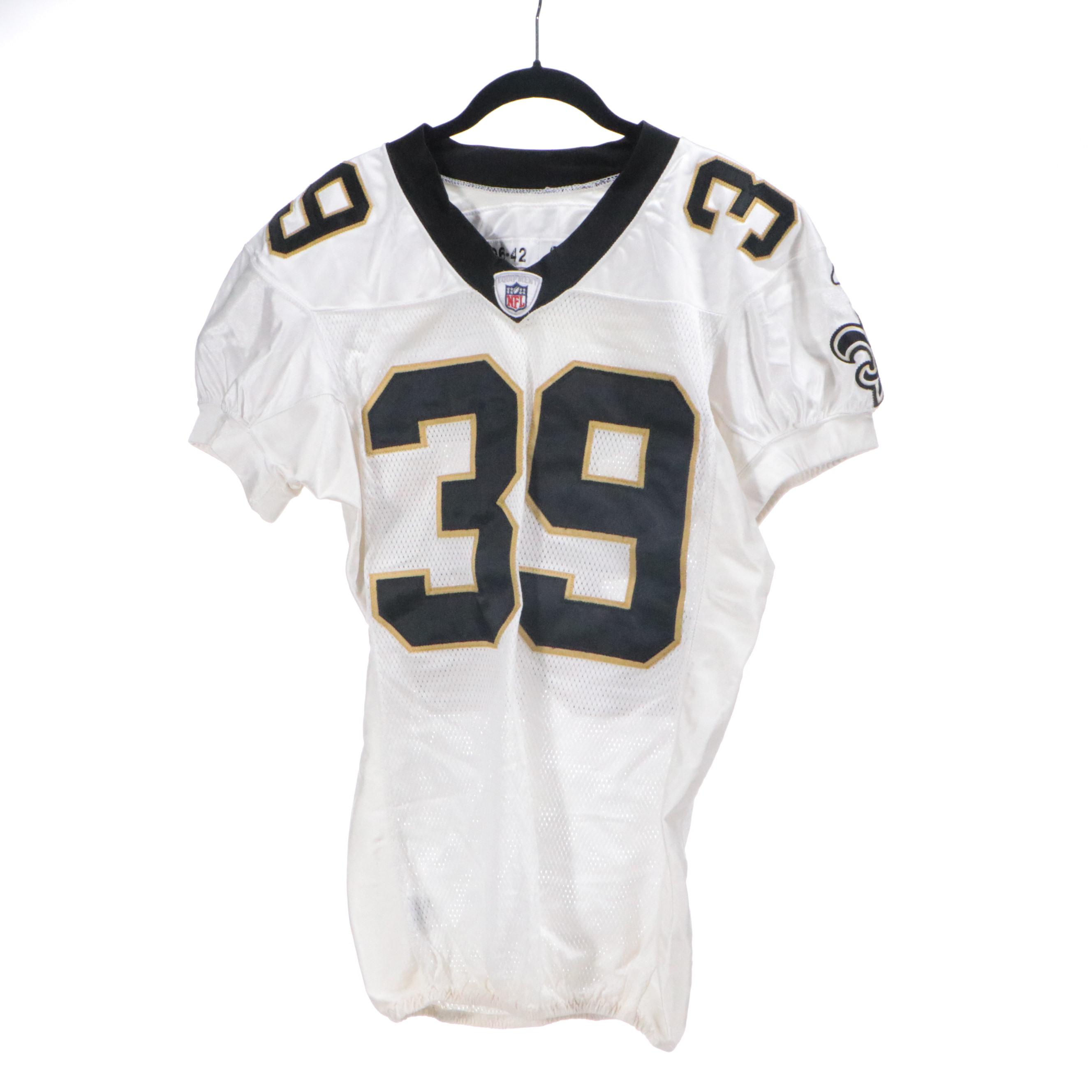 Chris Reis Signed Player Issued New Orleans Saints Jersey