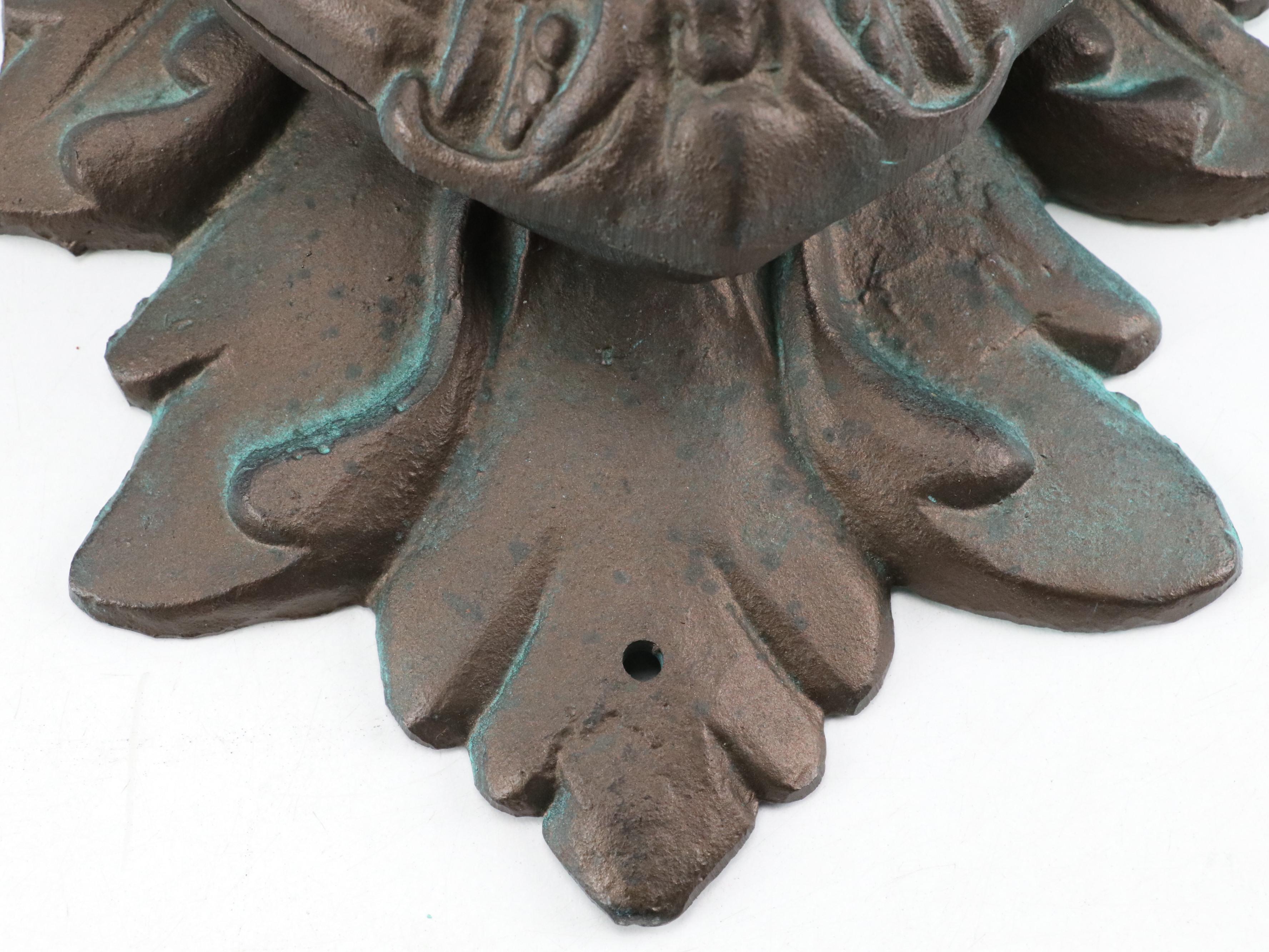 Celtic Style Cast Iron Greenman Door Knocker