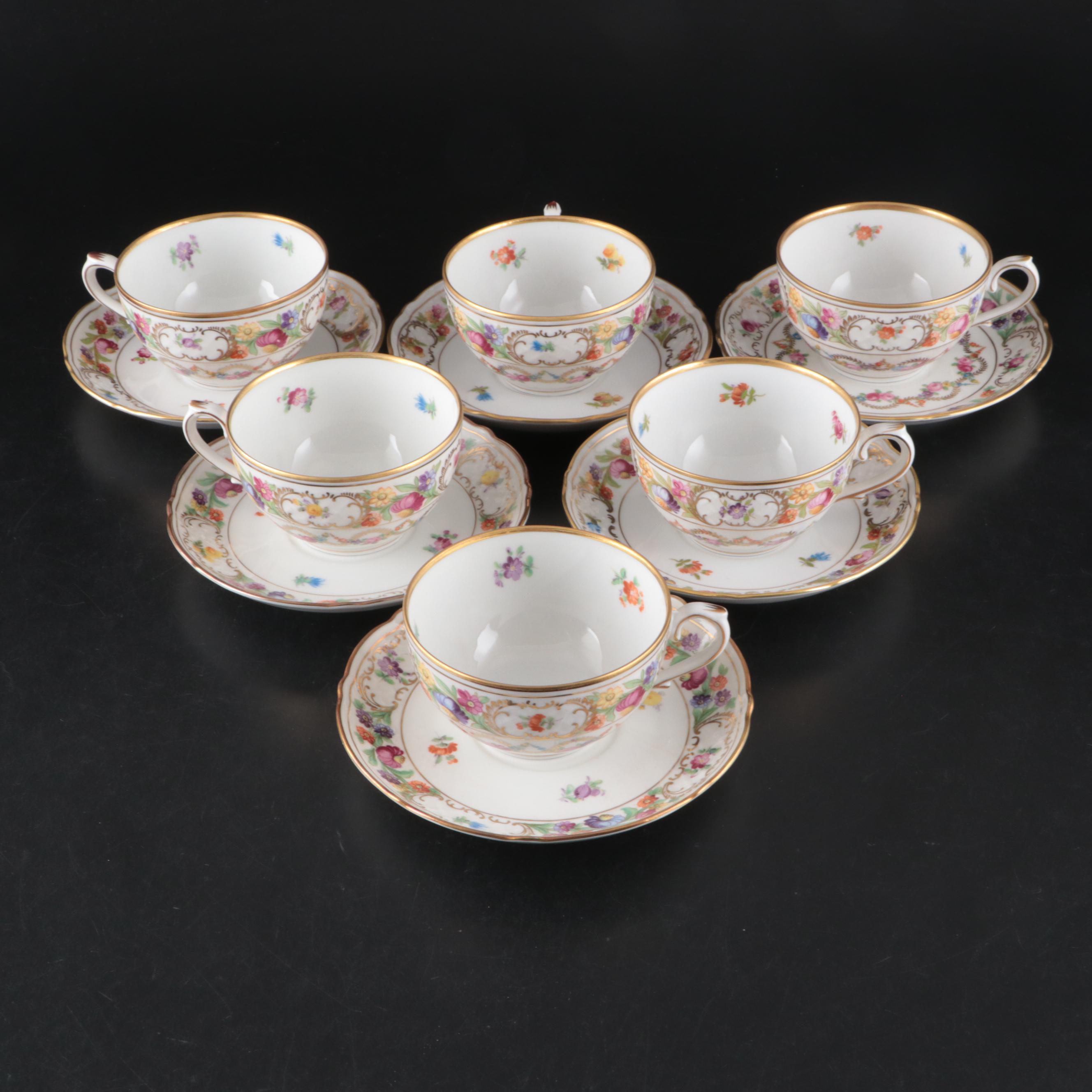 Schumann "Empress Dresden Flowers" Porcelain Dinnerware, 1945–1981