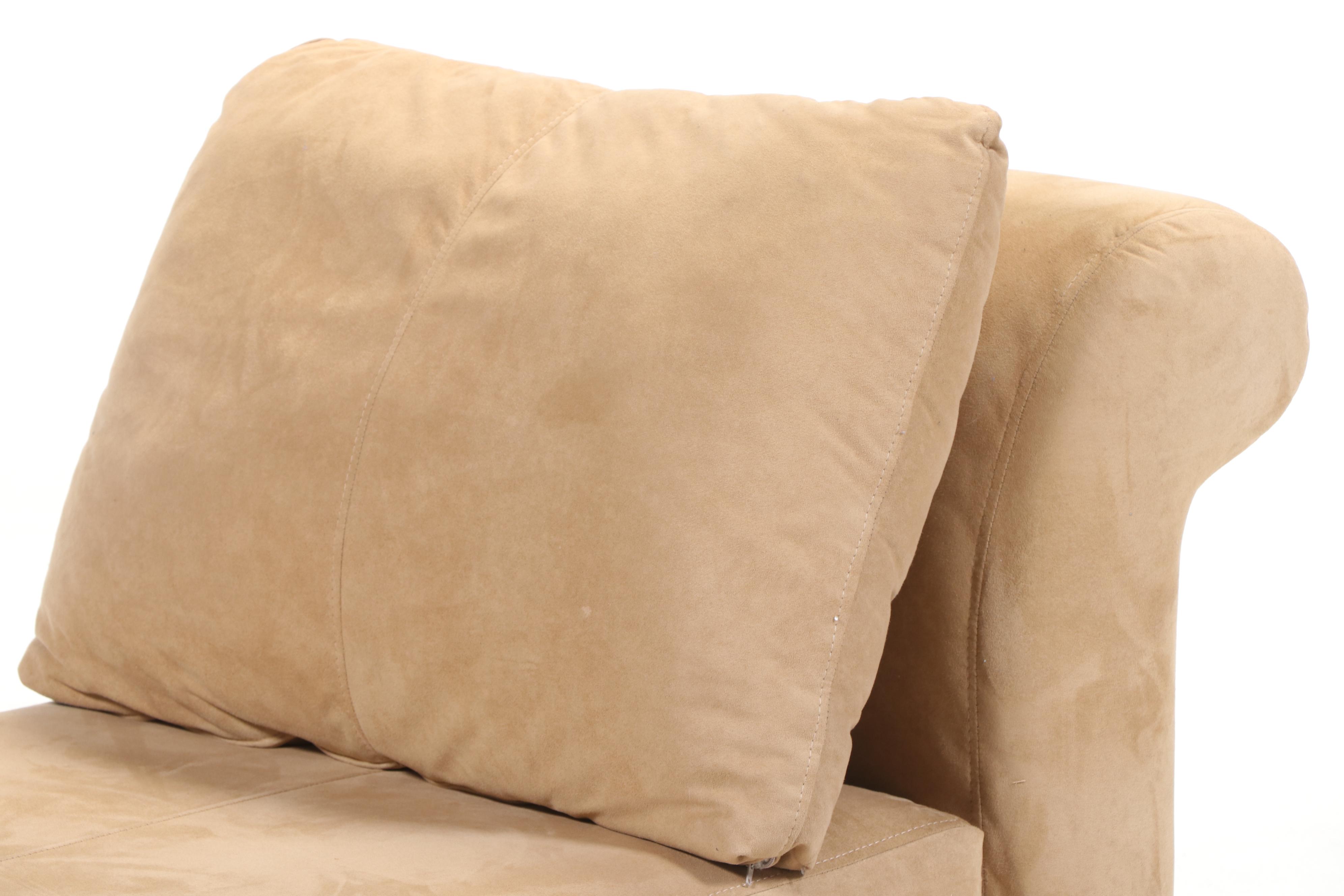 Sofa Express Microfiber Chaise Lounge