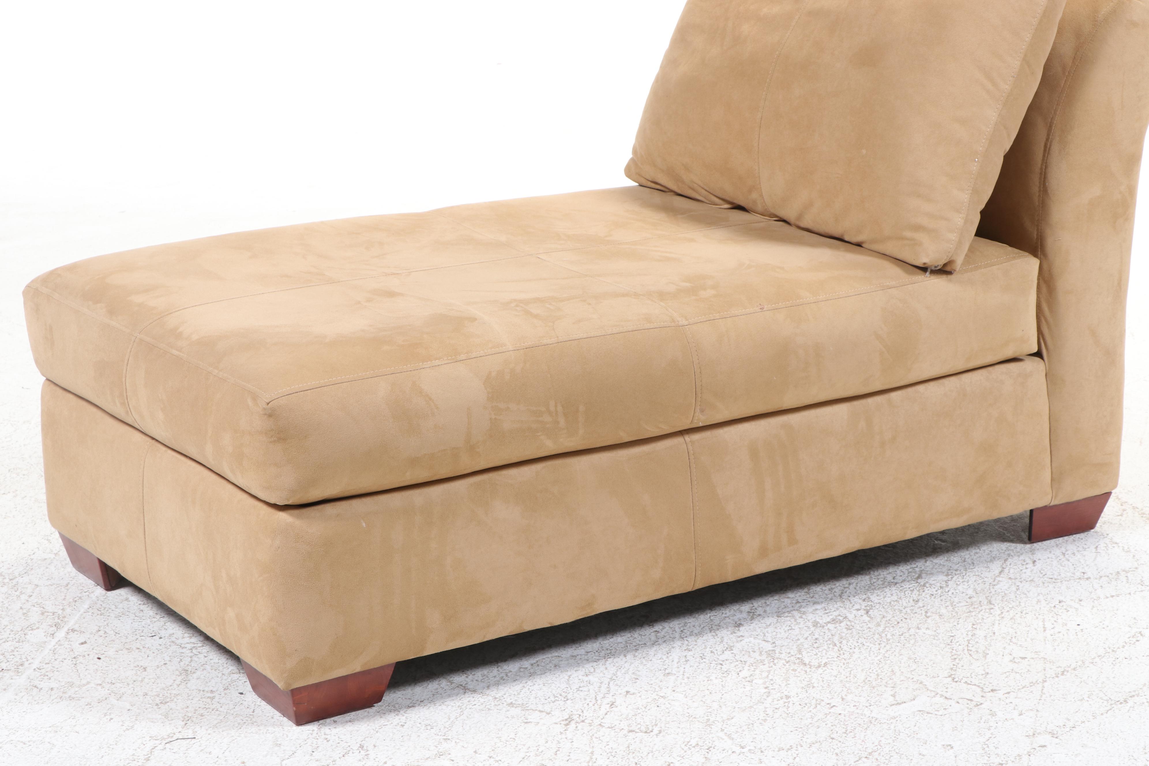 Sofa Express Microfiber Chaise Lounge