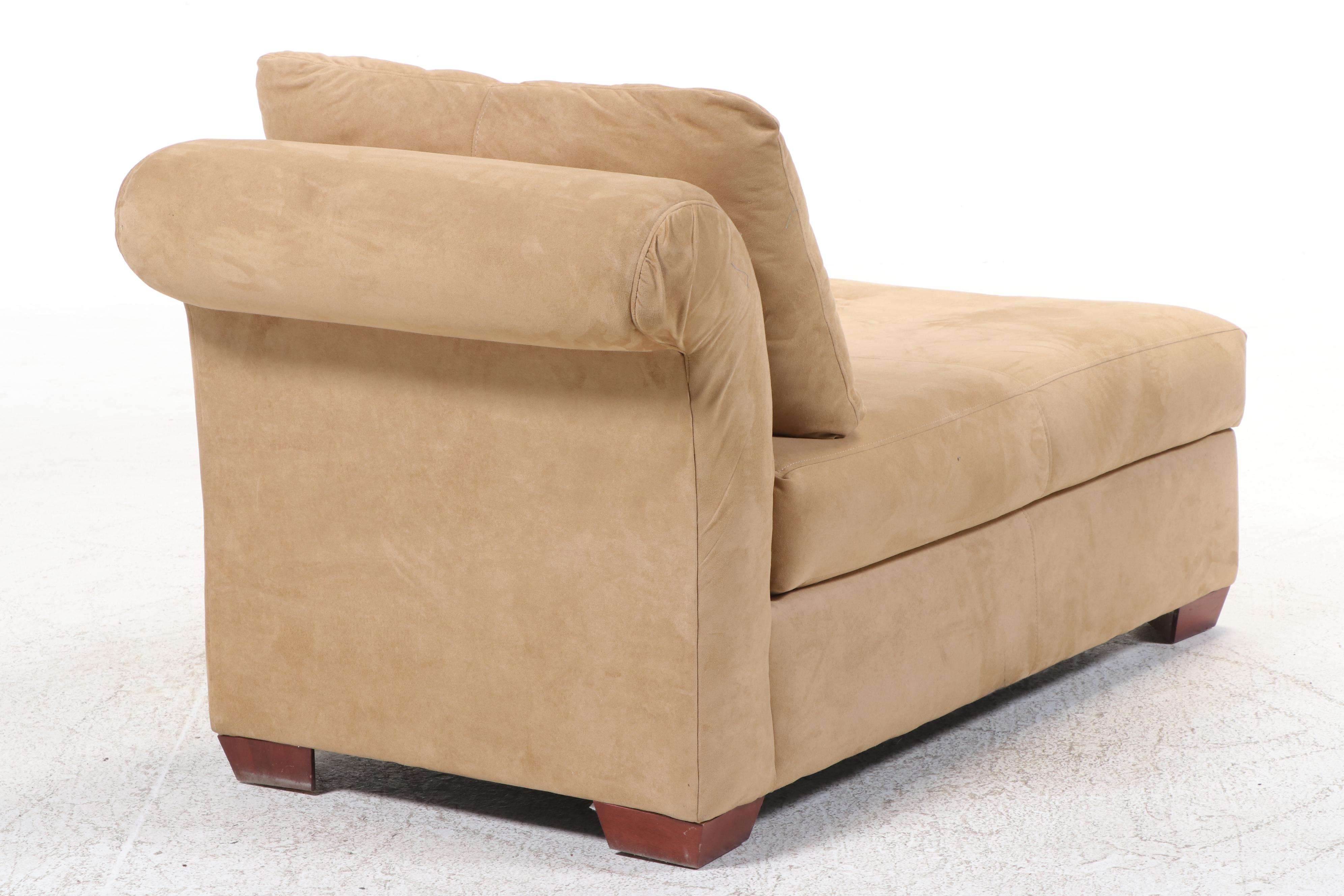 Sofa Express Microfiber Chaise Lounge
