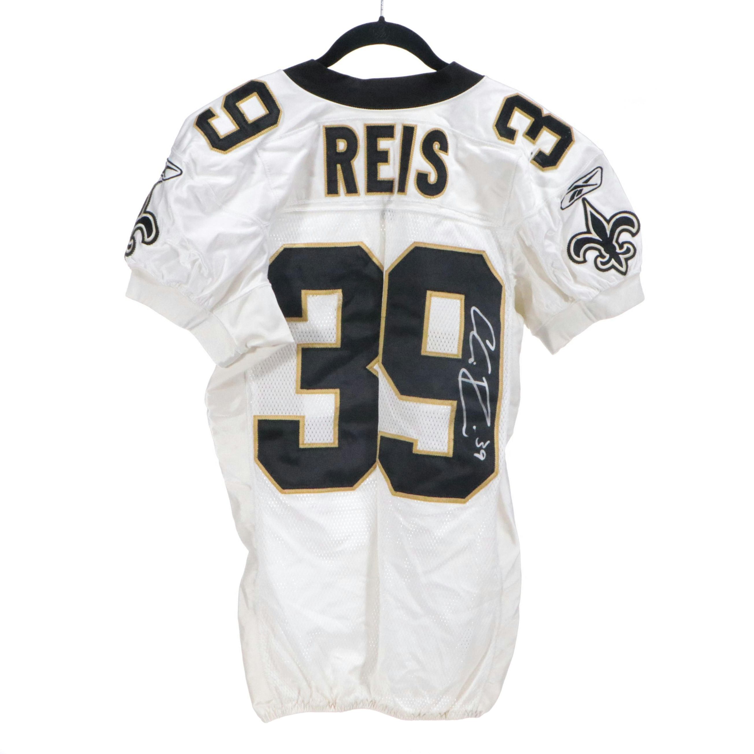 Chris Reis Signed Player Issued New Orleans Saints Jersey