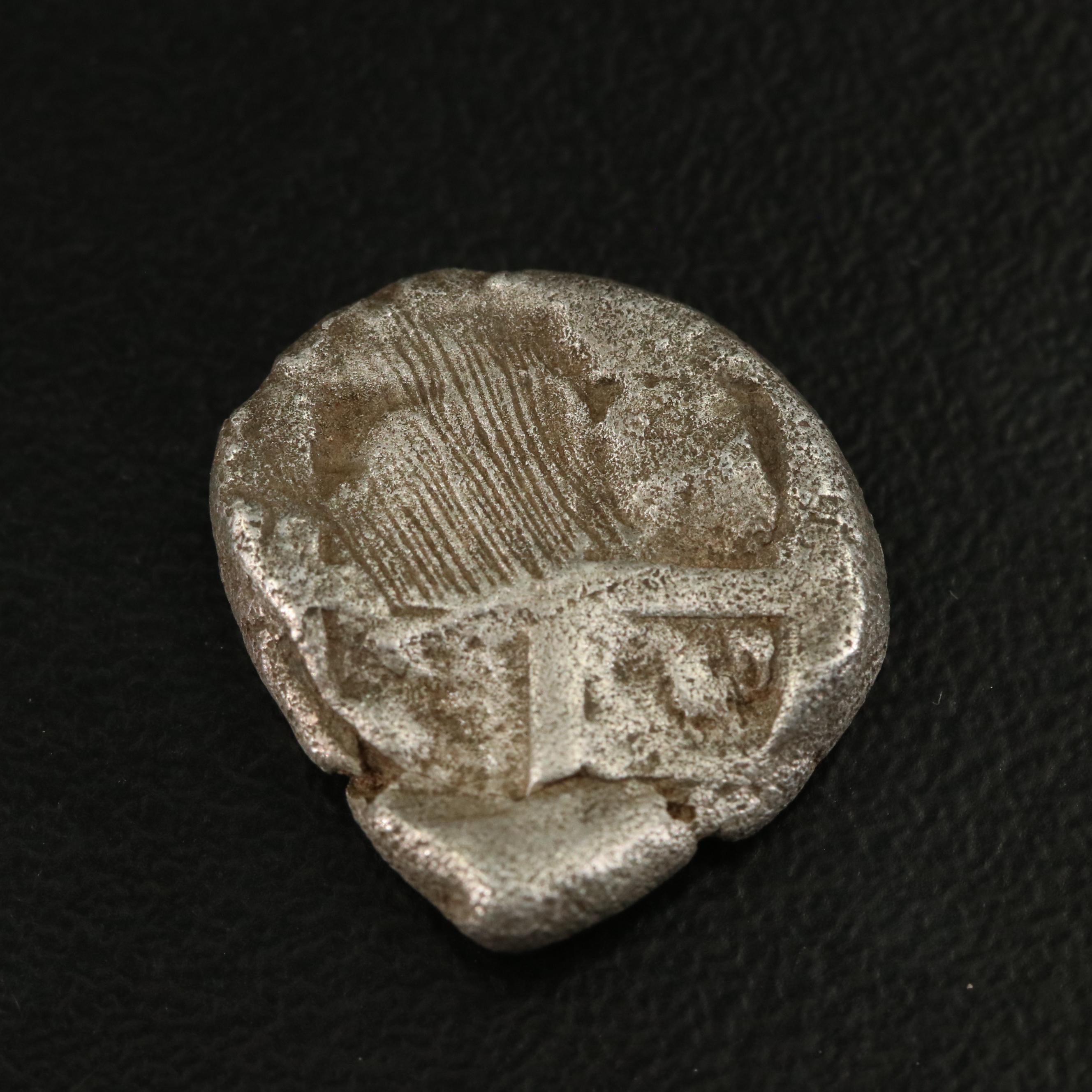 Ancient Ephesos, Ionia AR Drachm Coin, Bee Obverse, ca. 480 B.C.