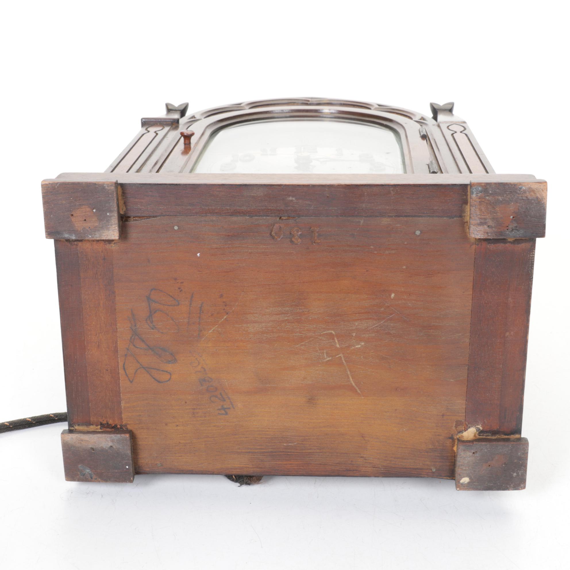 Revere Telechron Westminster Chime Gothic Mantel Clock