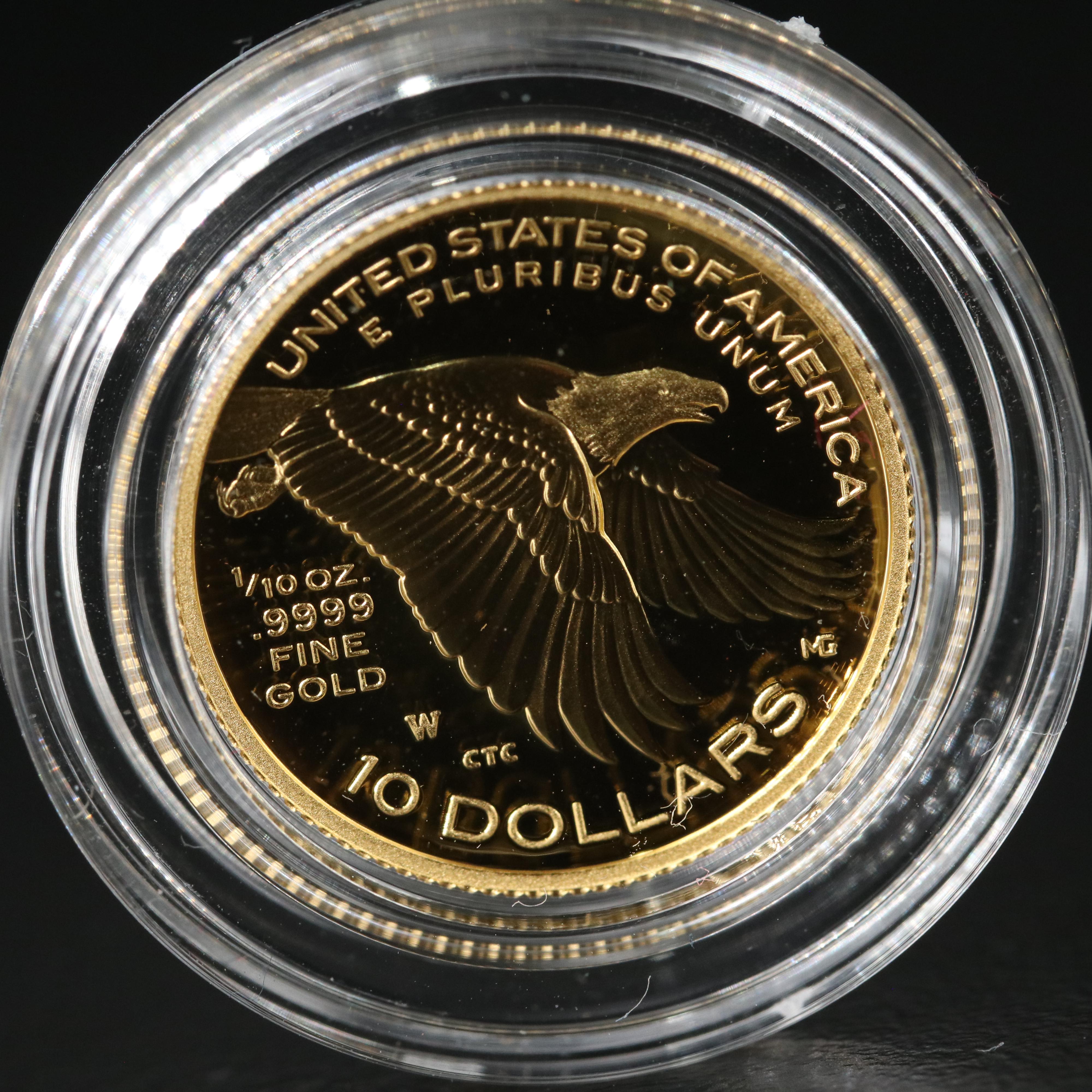 2018 American Liberty One-Tenth Ounce Gold Proof Coin