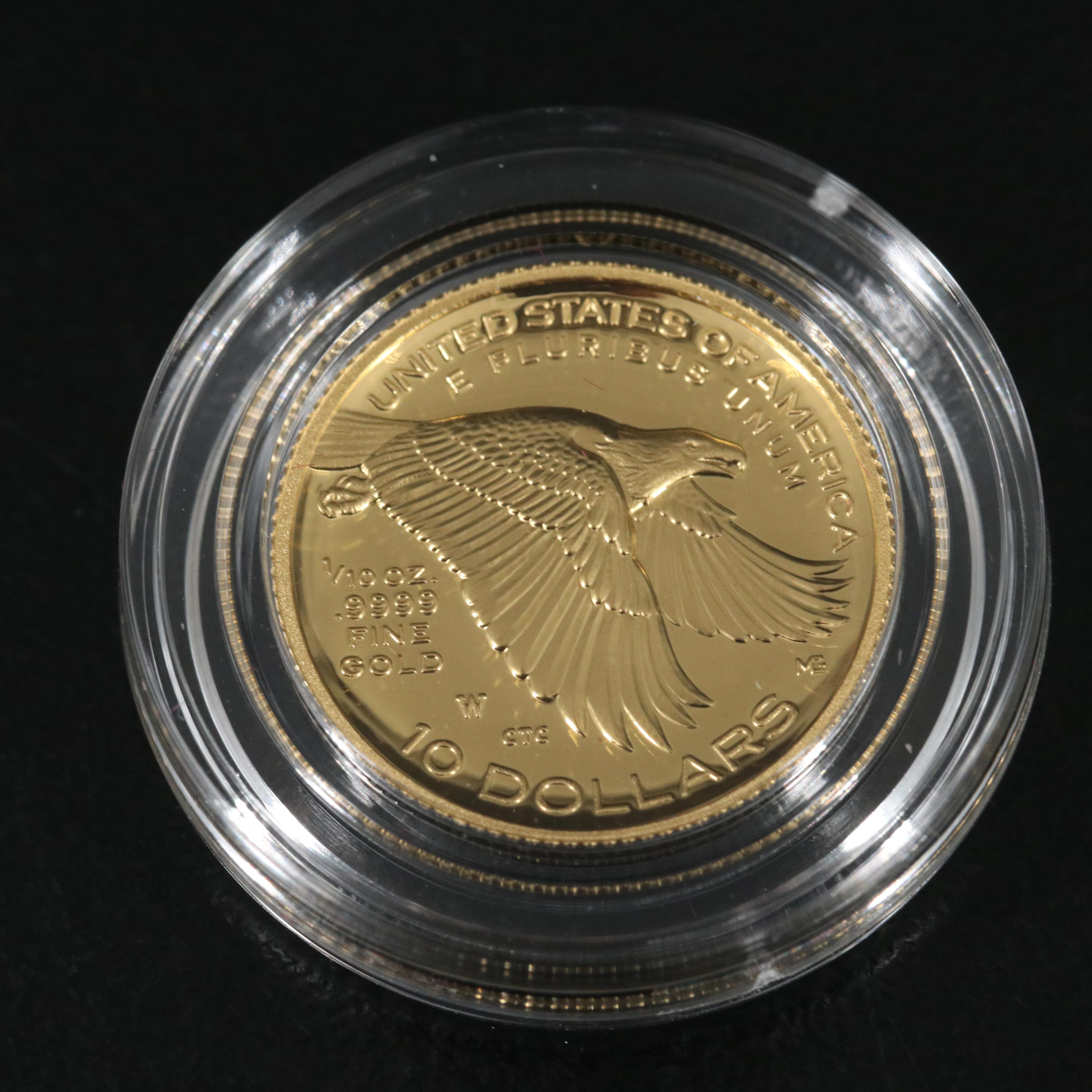 2018 American Liberty One-Tenth Ounce Gold Proof Coin