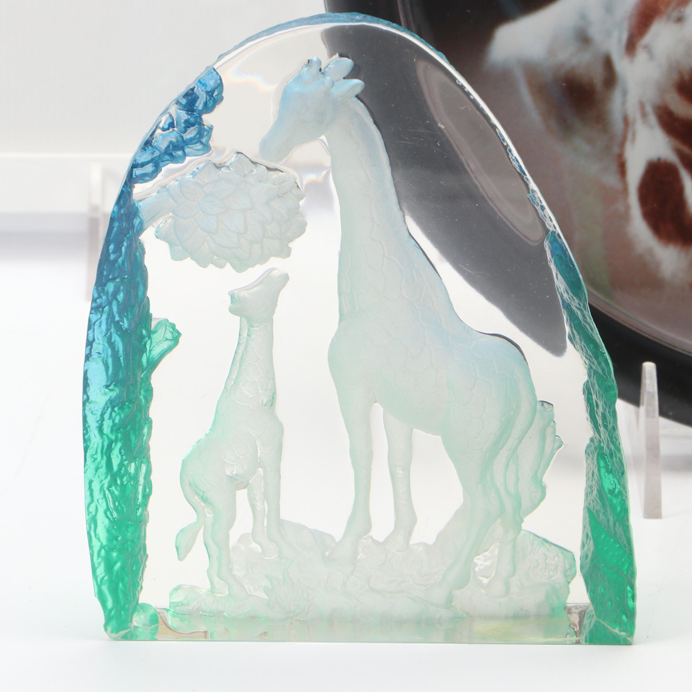 Cloud B "Gentle Giraffe" Soothing Sound Machine Plush with Other Giraffe Décor