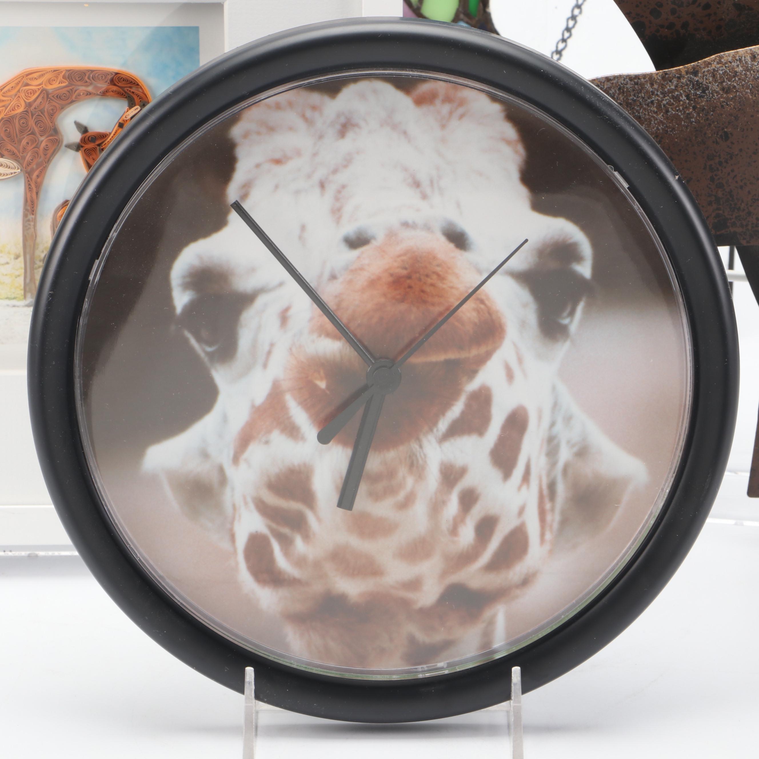 Cloud B "Gentle Giraffe" Soothing Sound Machine Plush with Other Giraffe Décor