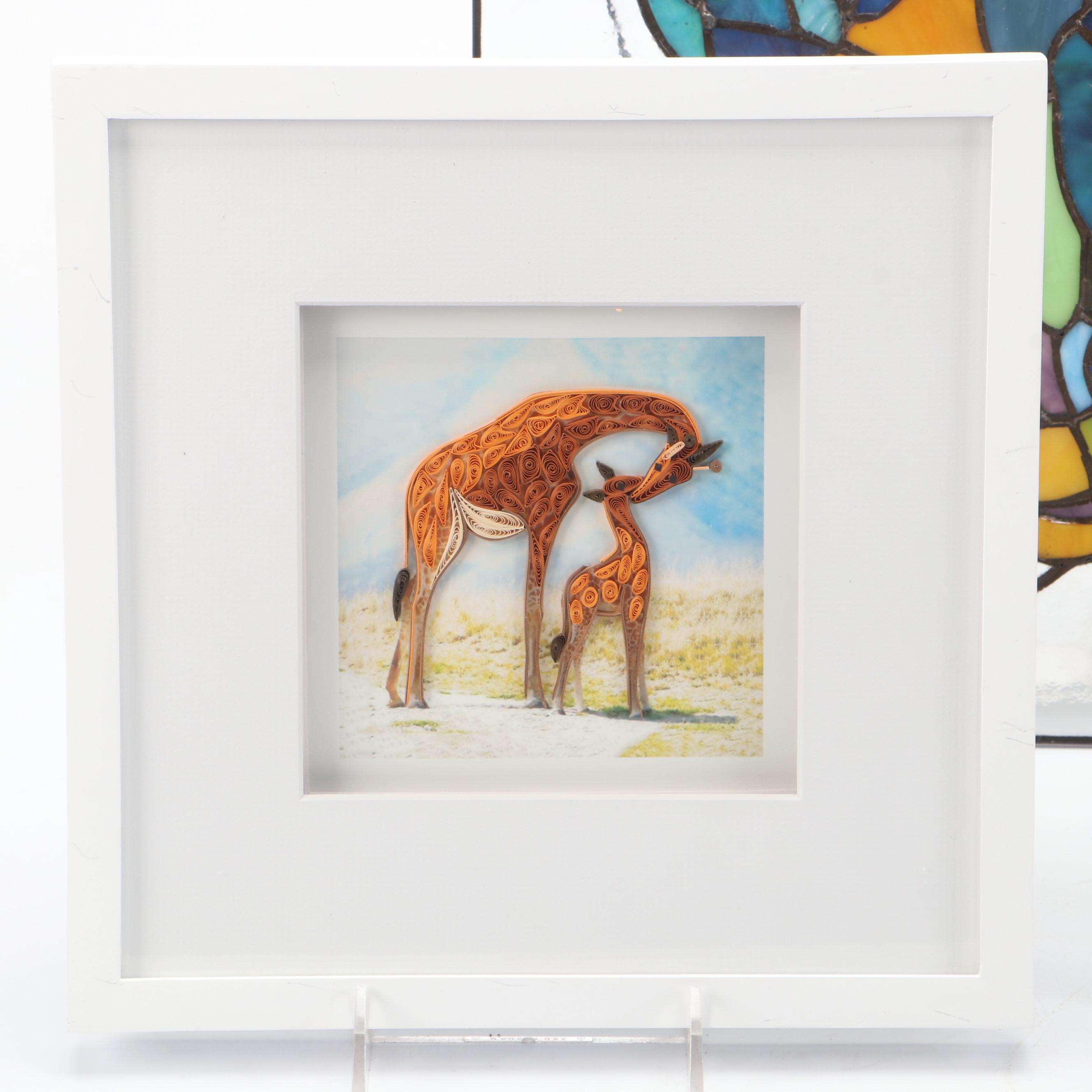 Cloud B "Gentle Giraffe" Soothing Sound Machine Plush with Other Giraffe Décor