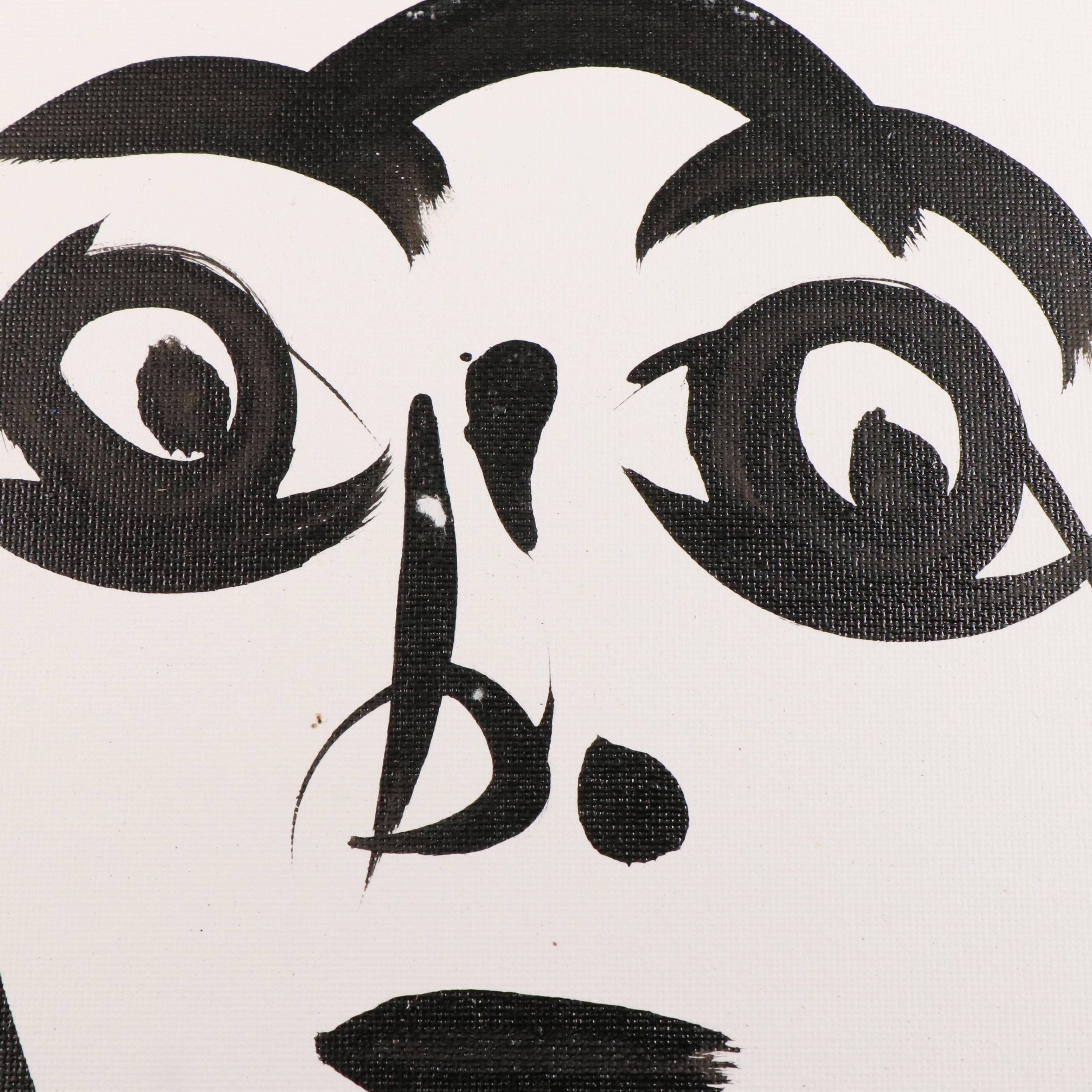 Peter Robert Keil Stylized Acrylic Portrait