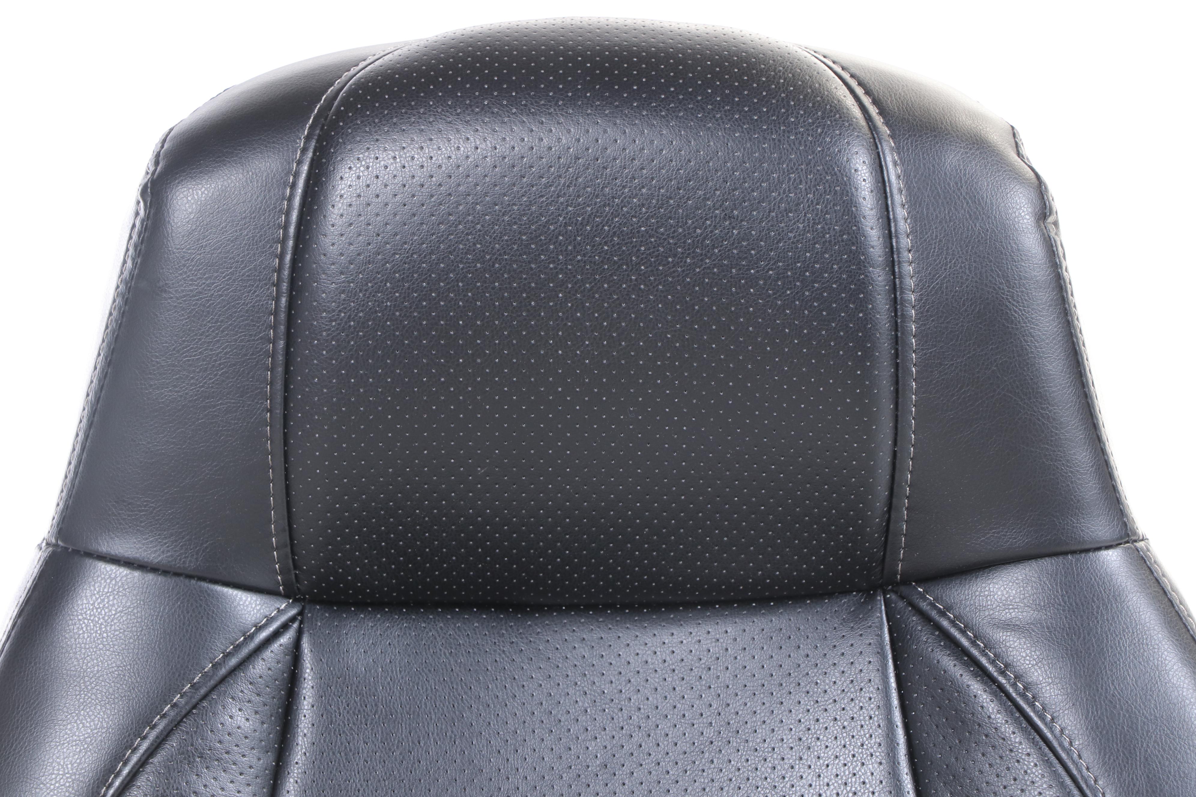 Worklife Brands Black Faux Leather Office Chair