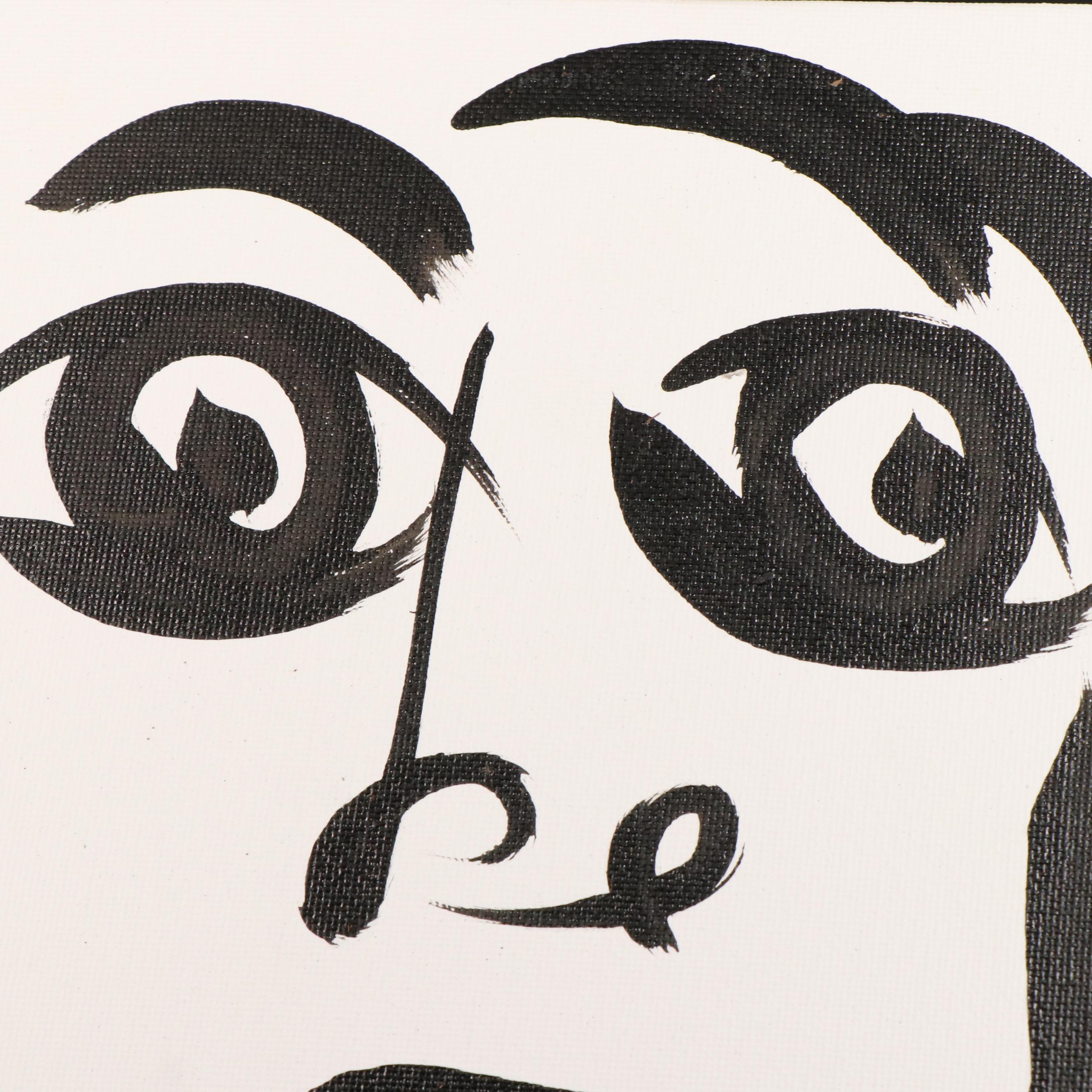 Peter Robert Keil Stylized Acrylic Portrait