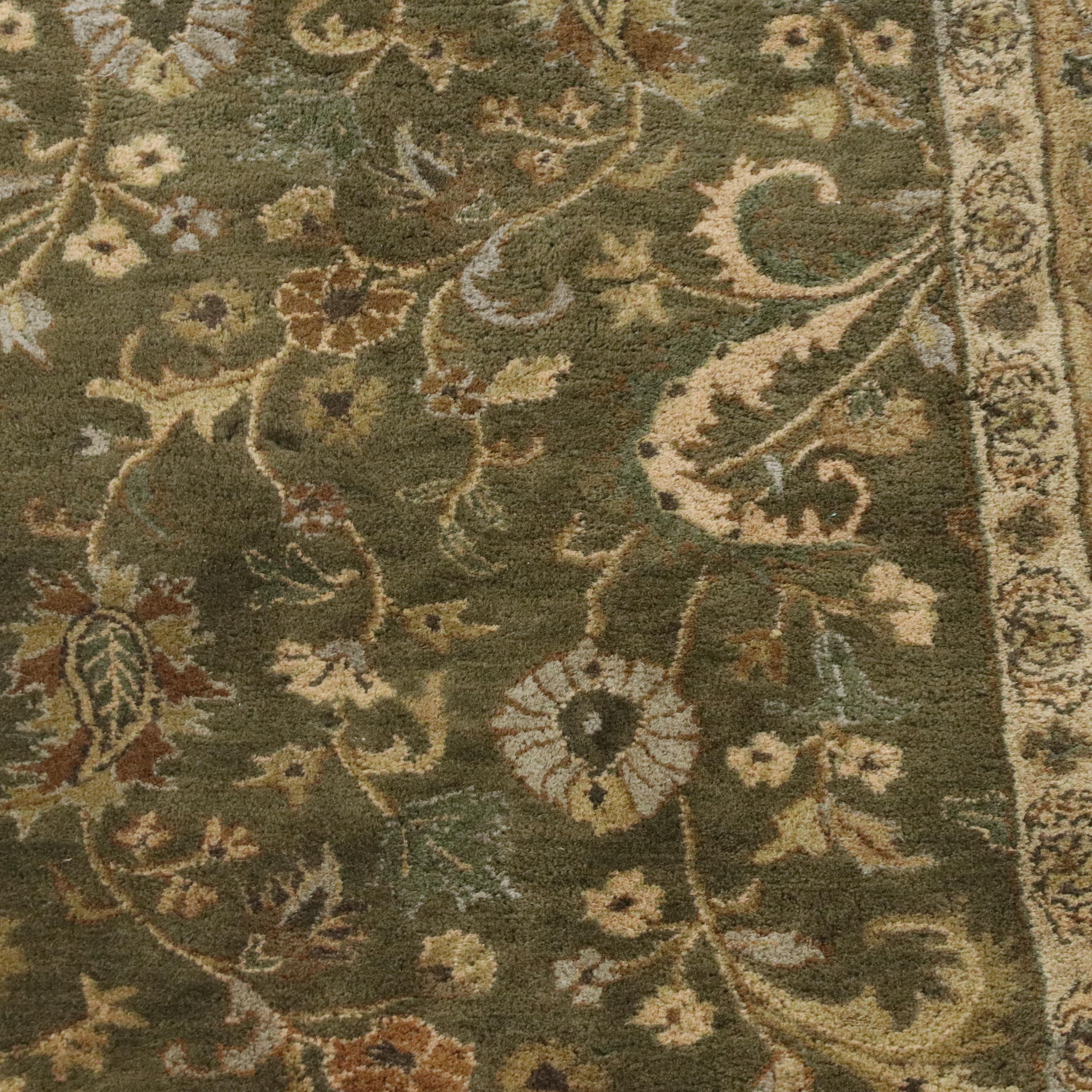 8'x 9'11 Hand-Tufted Pottery Barn Indian Agra "Astoria" Area Rug