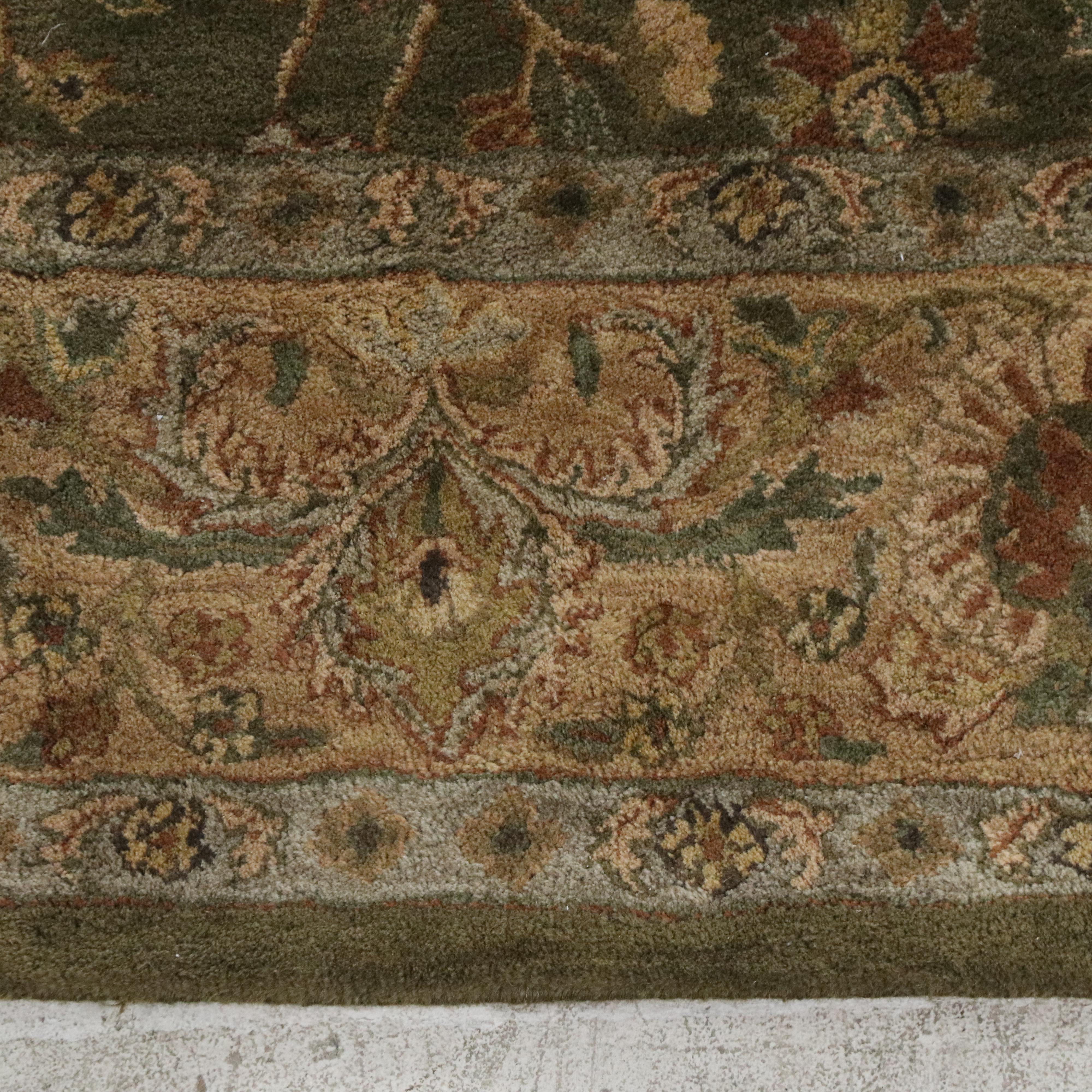 8'x 9'11 Hand-Tufted Pottery Barn Indian Agra "Astoria" Area Rug