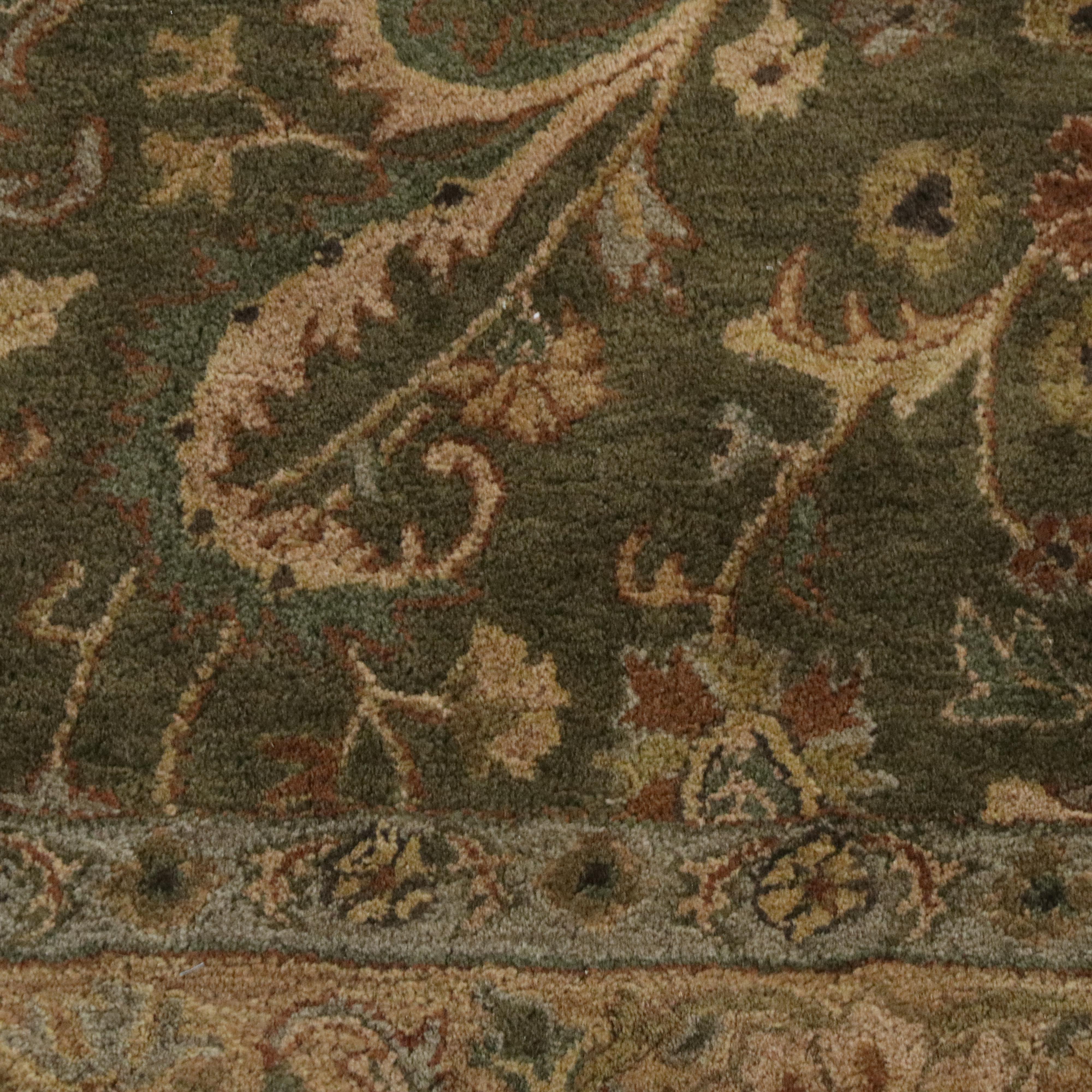 8'x 9'11 Hand-Tufted Pottery Barn Indian Agra "Astoria" Area Rug