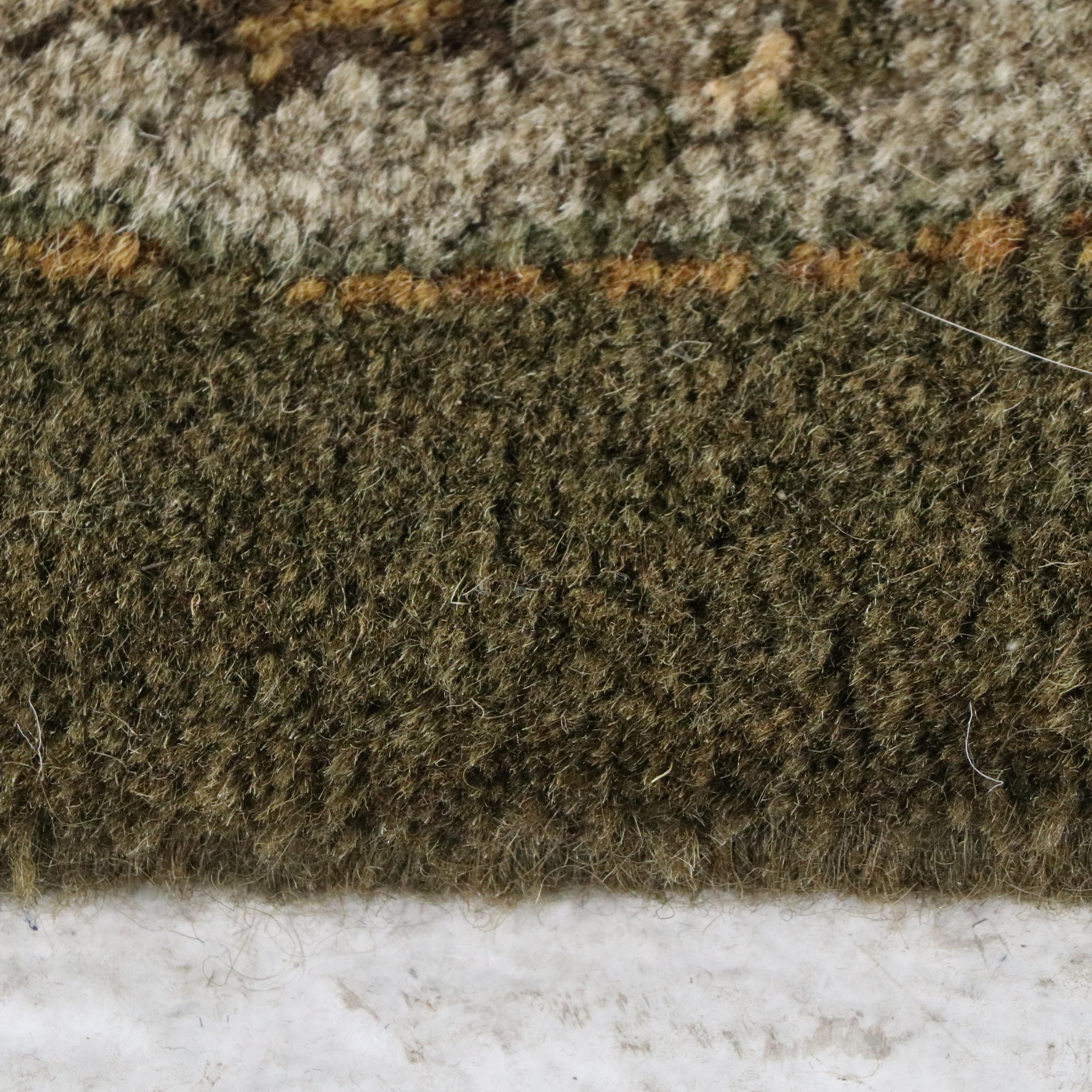 8'x 9'11 Hand-Tufted Pottery Barn Indian Agra "Astoria" Area Rug