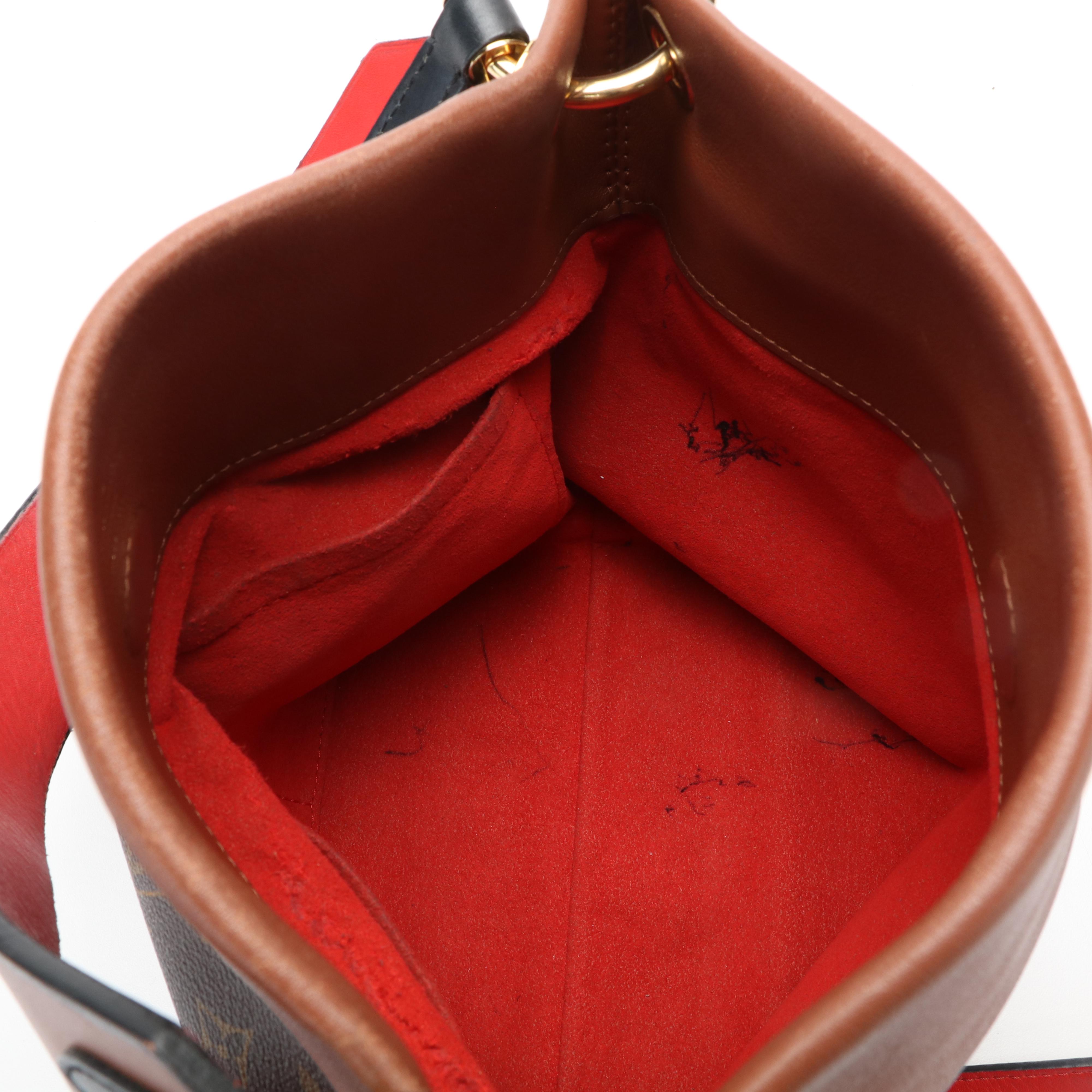 Louis Vuitton Tuileries Besace Hobo Bag in Monogram Coated Canvas and Leather