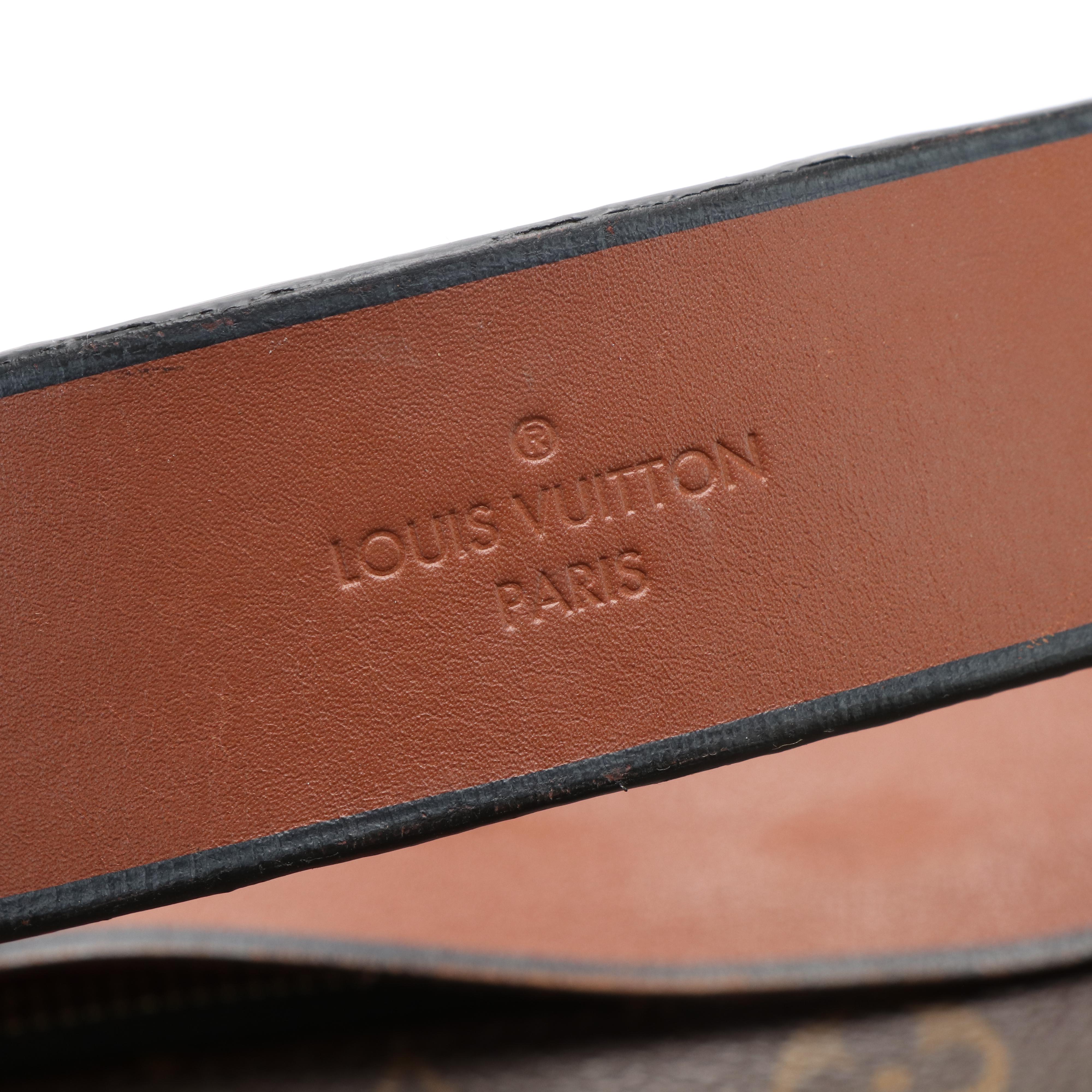 Louis Vuitton Tuileries Besace Hobo Bag in Monogram Coated Canvas and Leather