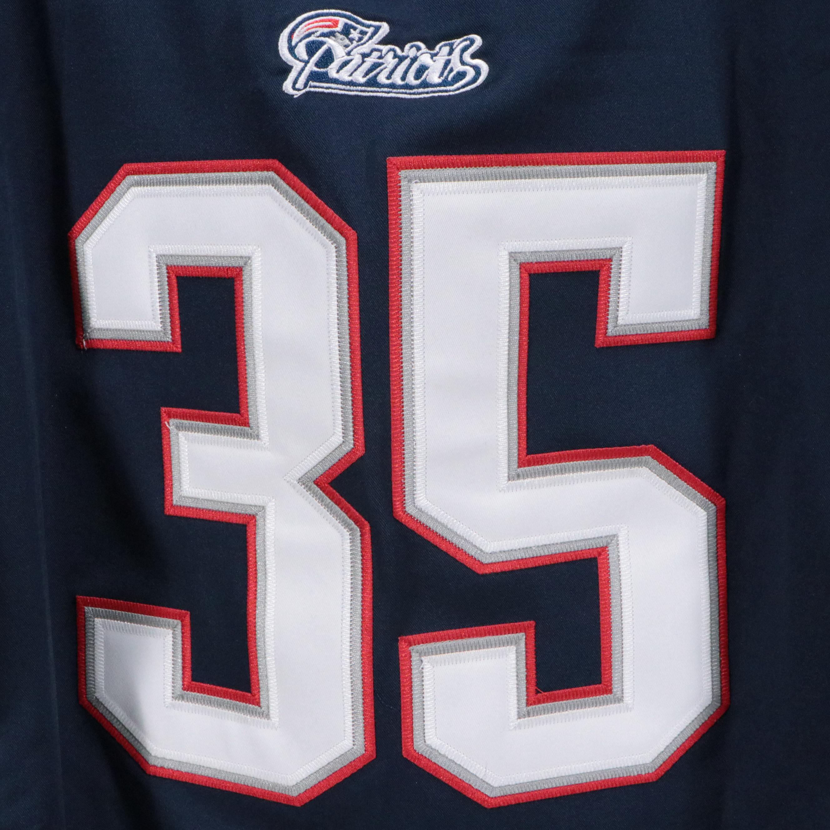 Patrick Pass Signed New England Patriots Nike Football Jersey