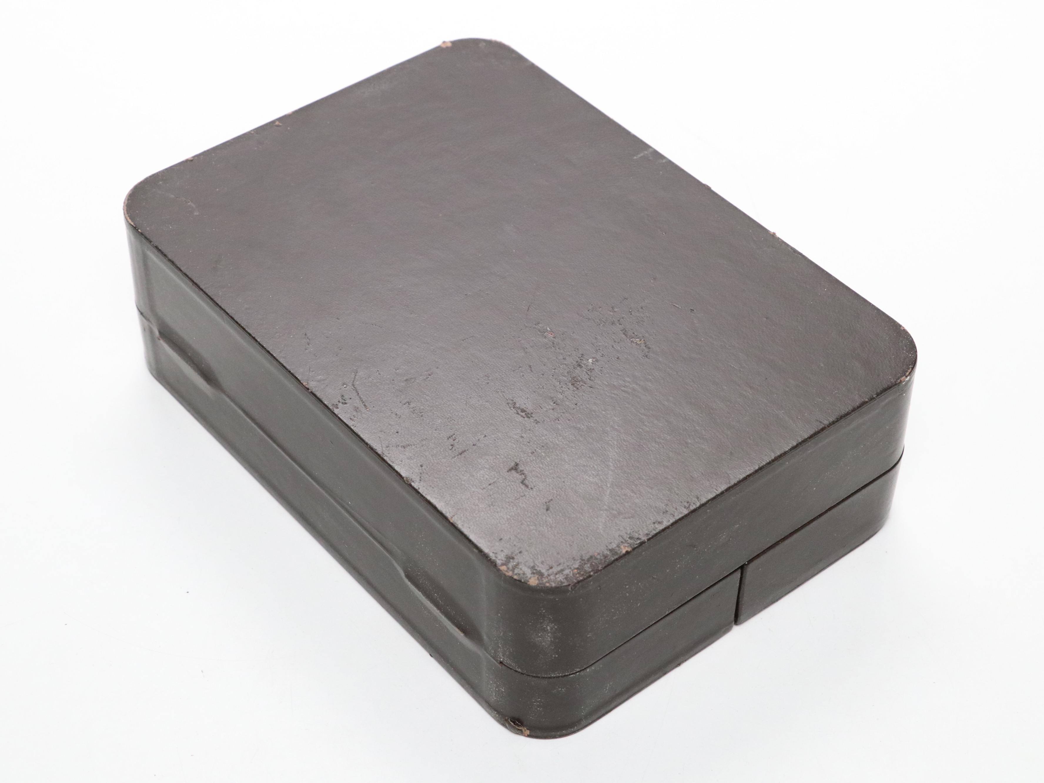 Audemars Piguet Brass Perpetual Desk Calendar with Leather Travel Case