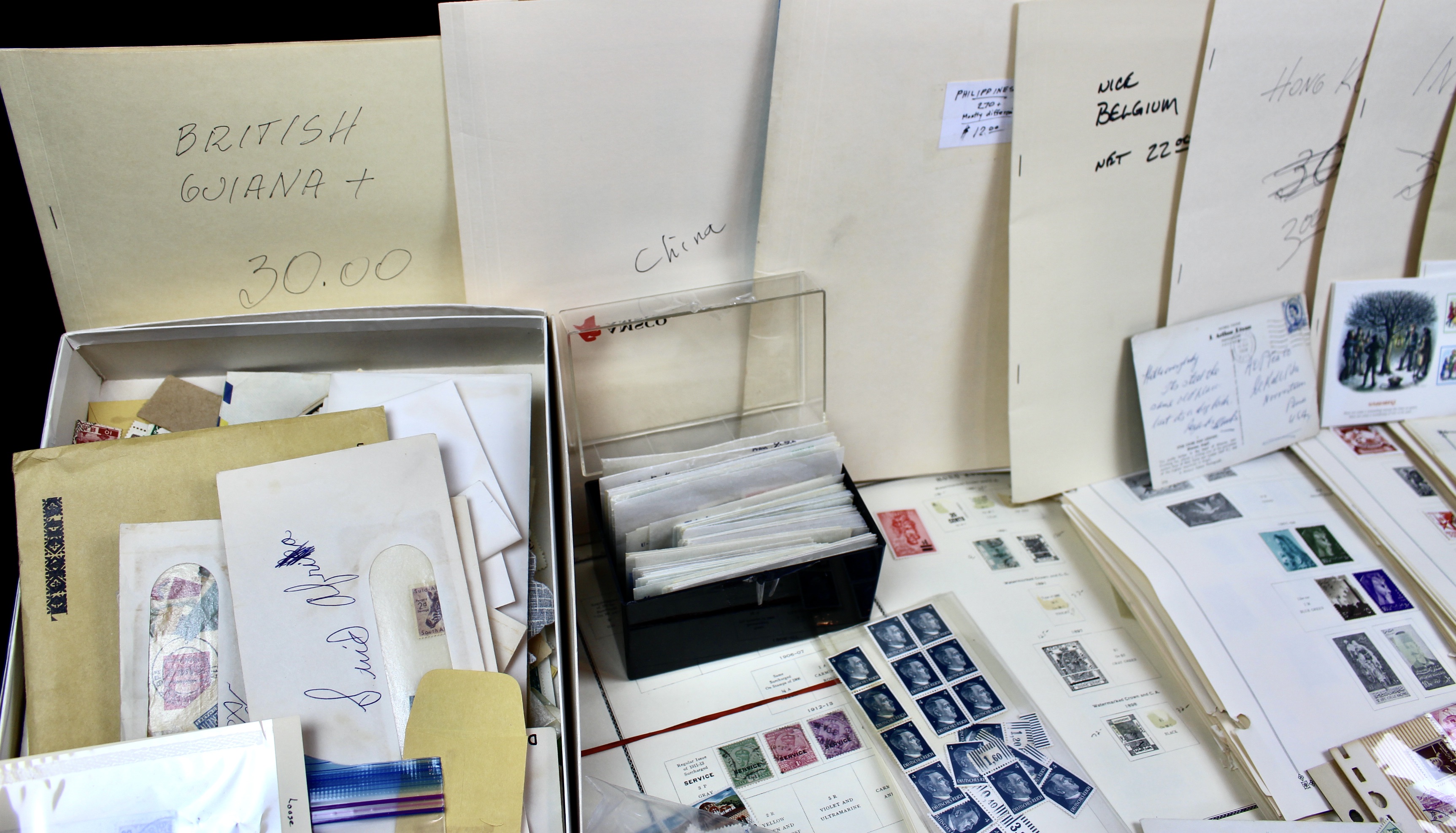 Over Sixteen Pounds of Foreign Postage Stamps