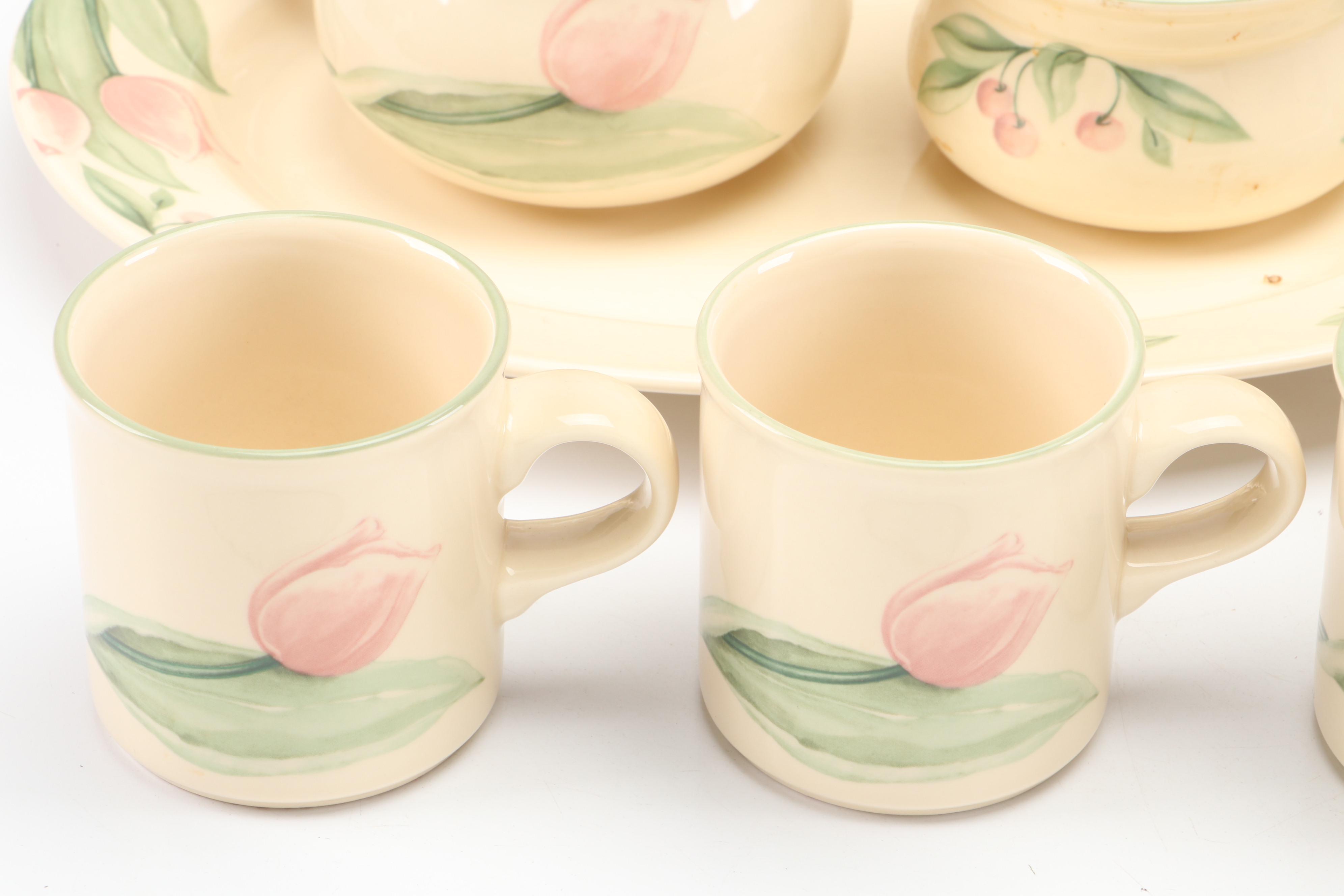 Pfaltzgraff "Garden Party" Ceramic Dinner Plates, Salad Plates and More