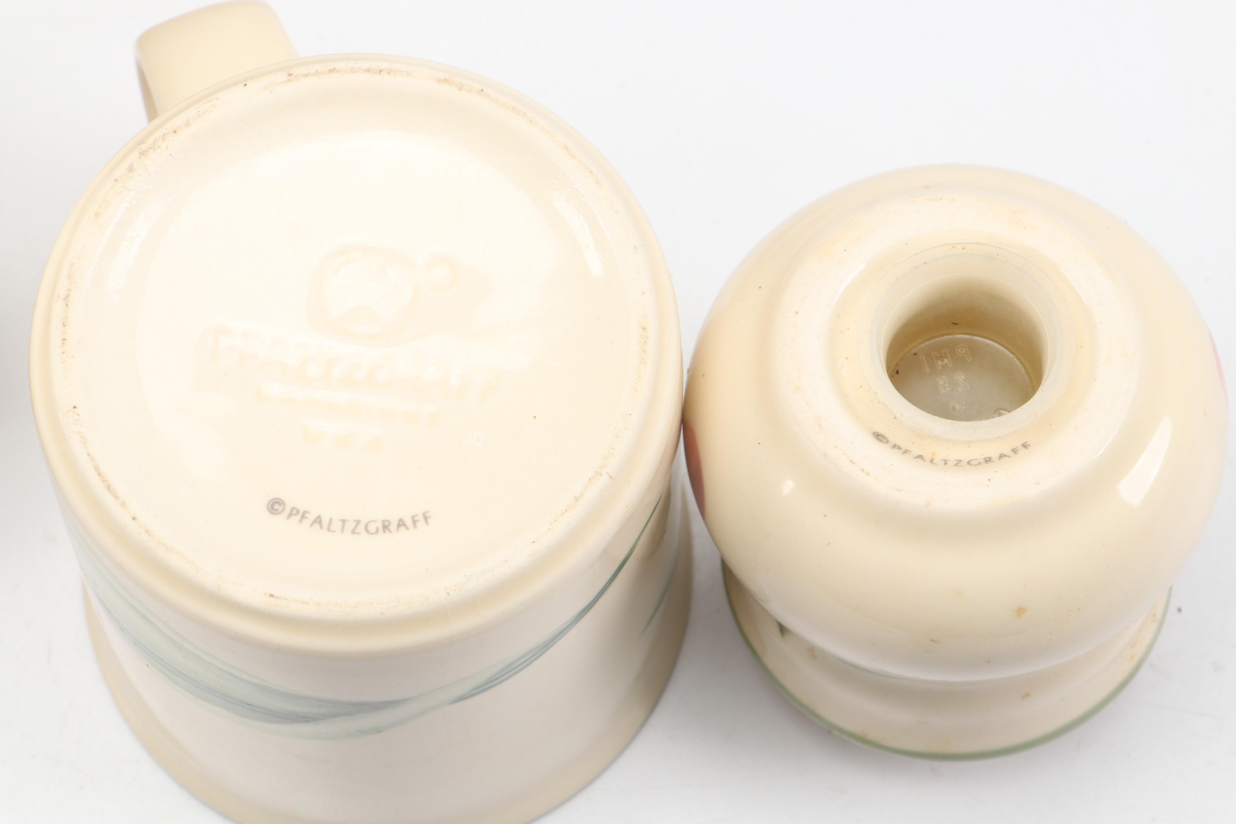 Pfaltzgraff "Garden Party" Ceramic Dinner Plates, Salad Plates and More