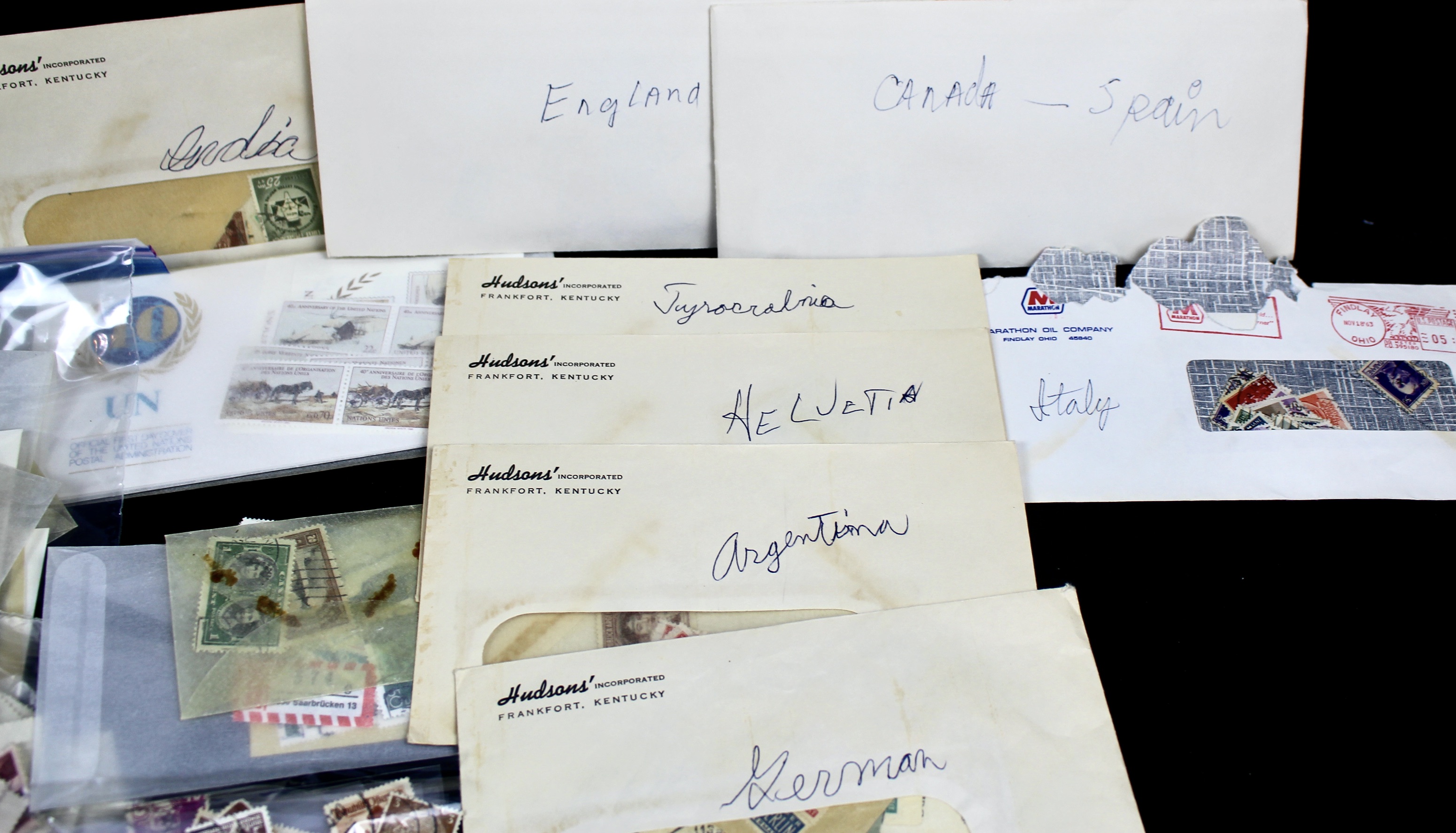 Over Sixteen Pounds of Foreign Postage Stamps