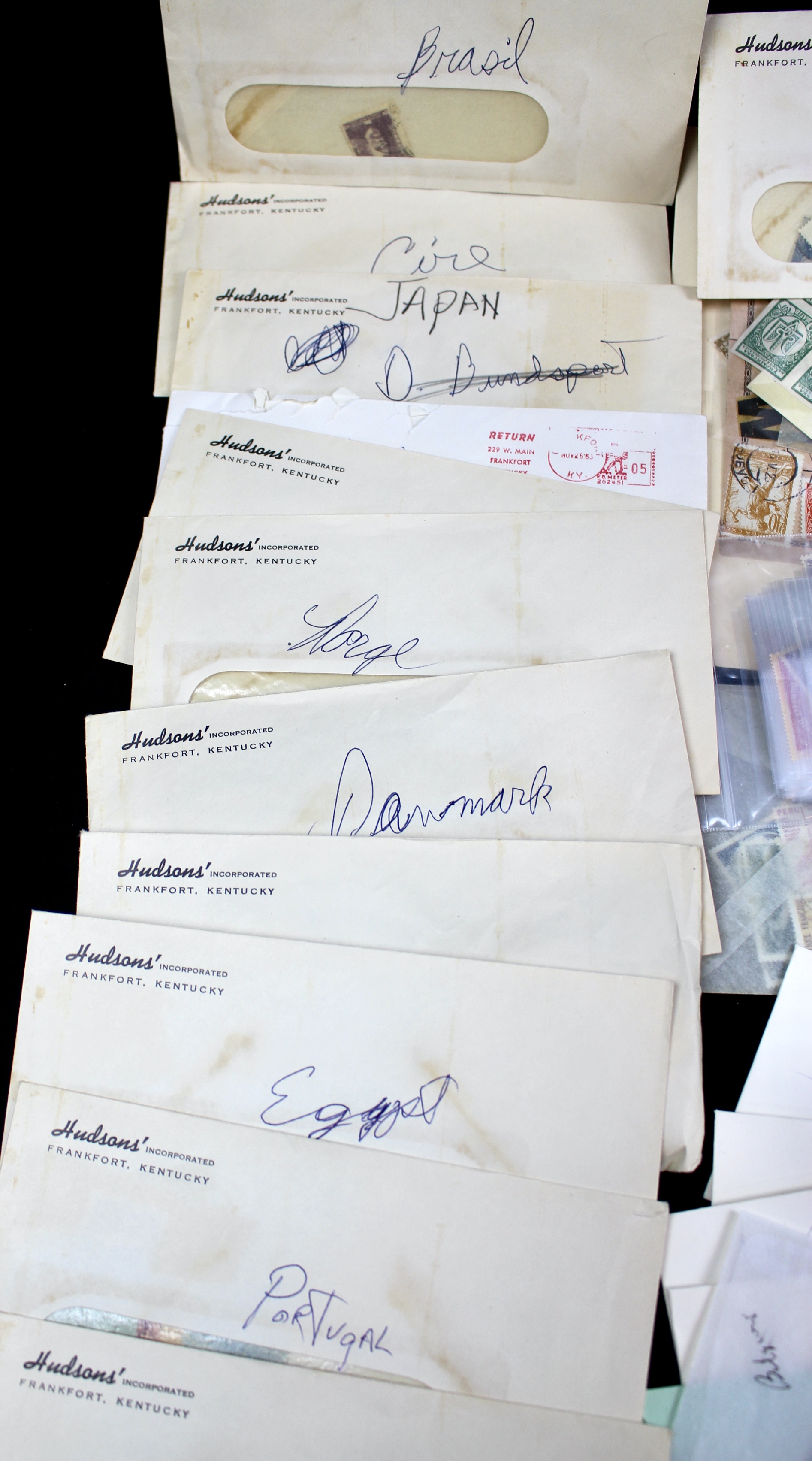 Over Sixteen Pounds of Foreign Postage Stamps