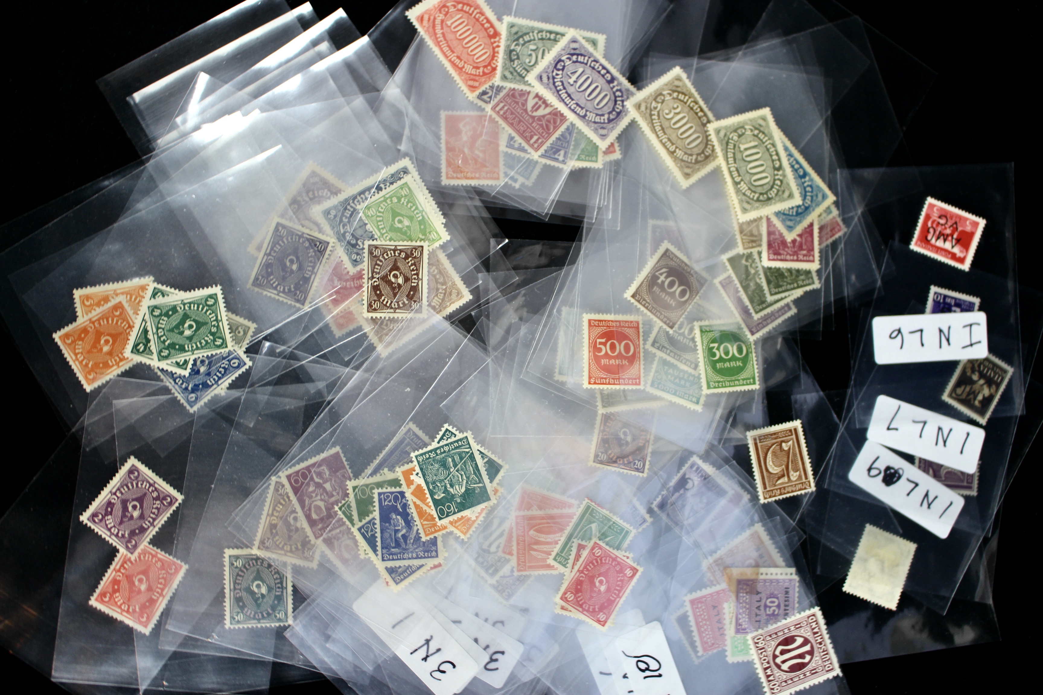 Over Sixteen Pounds of Foreign Postage Stamps