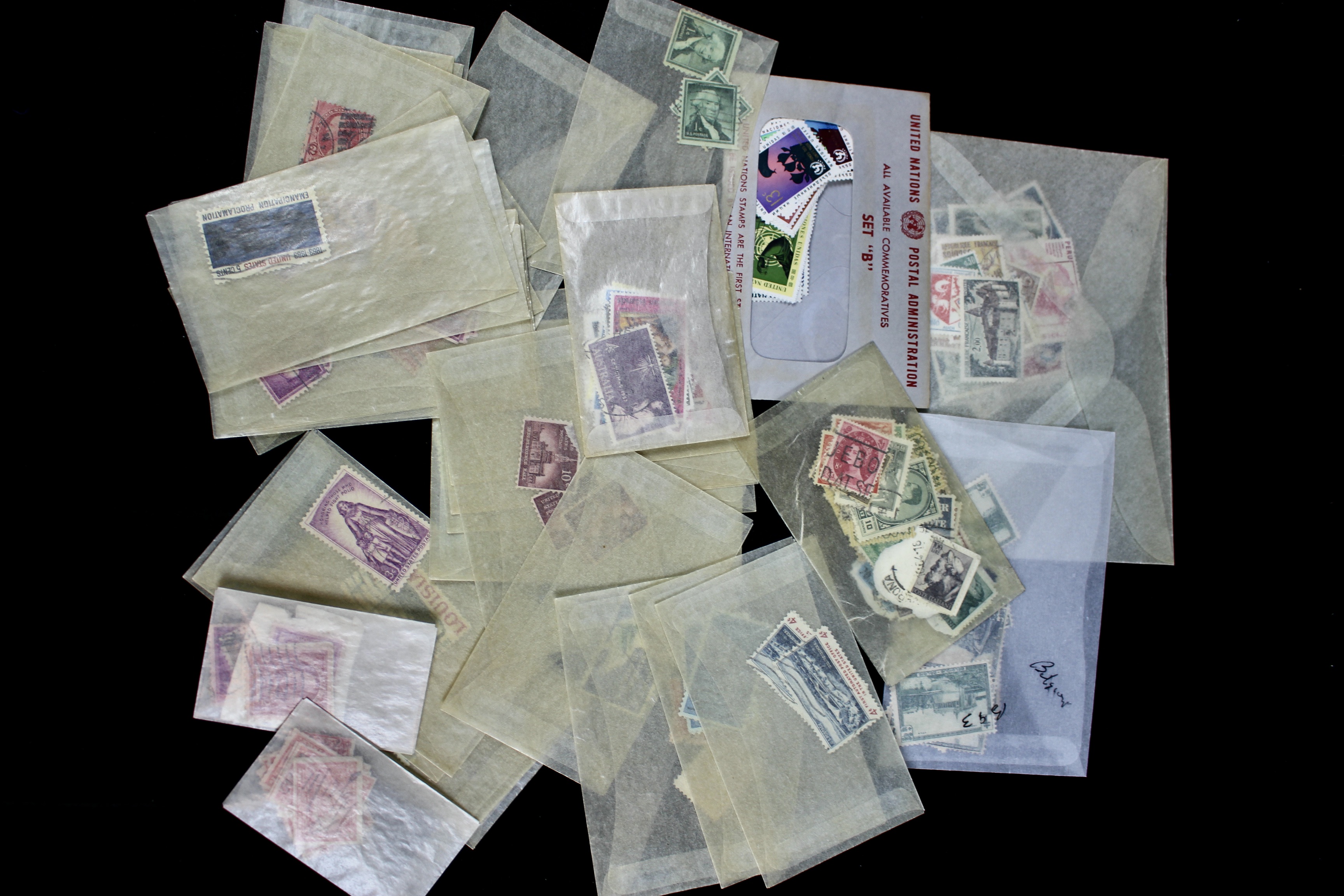 Over Sixteen Pounds of Foreign Postage Stamps