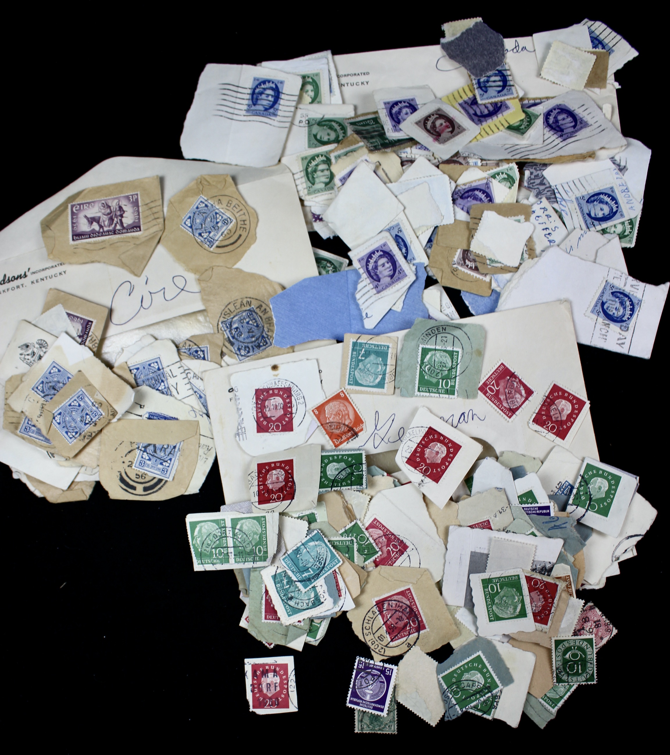 Over Sixteen Pounds of Foreign Postage Stamps