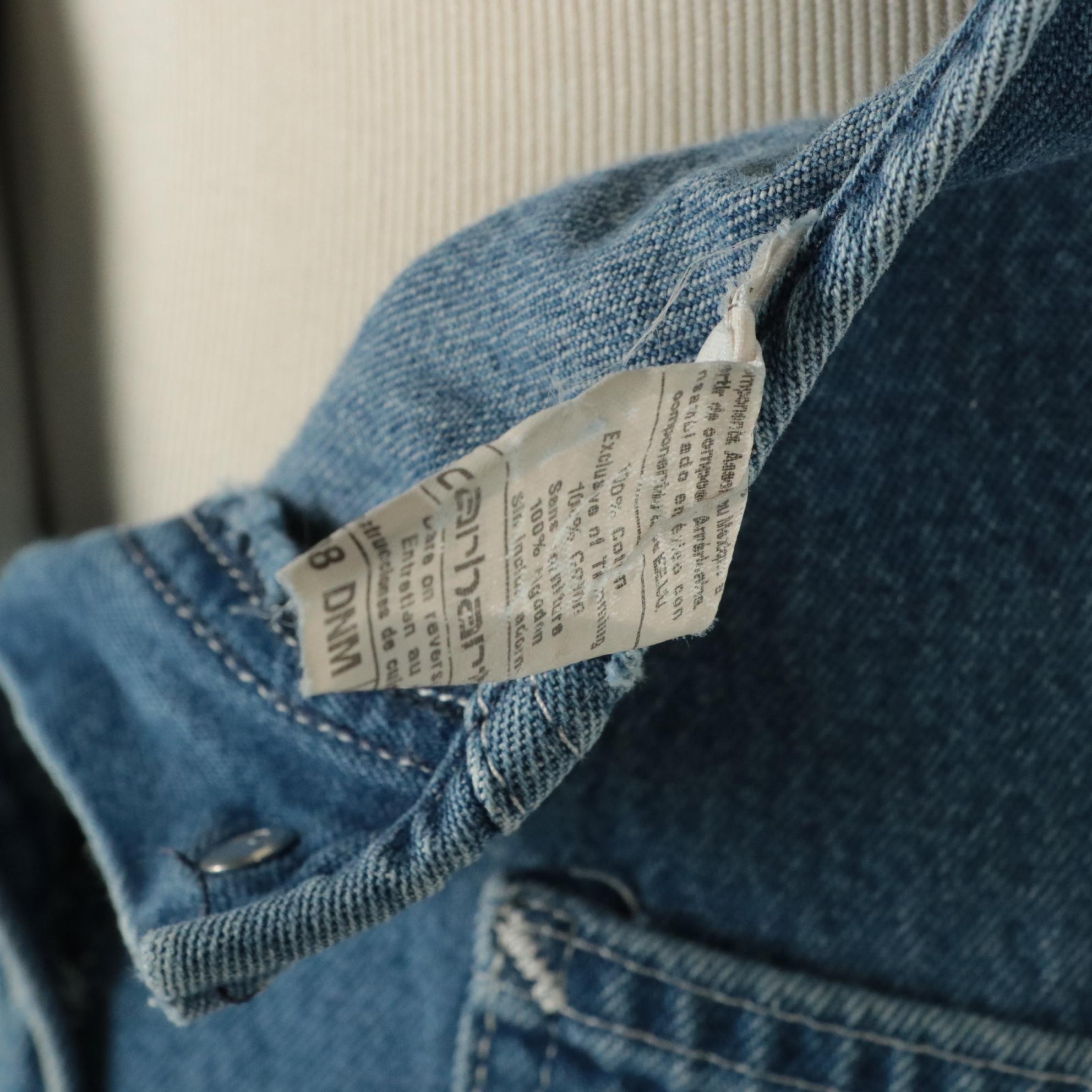 Men's Carhartt R07 and R08 Unlined Denim Overalls