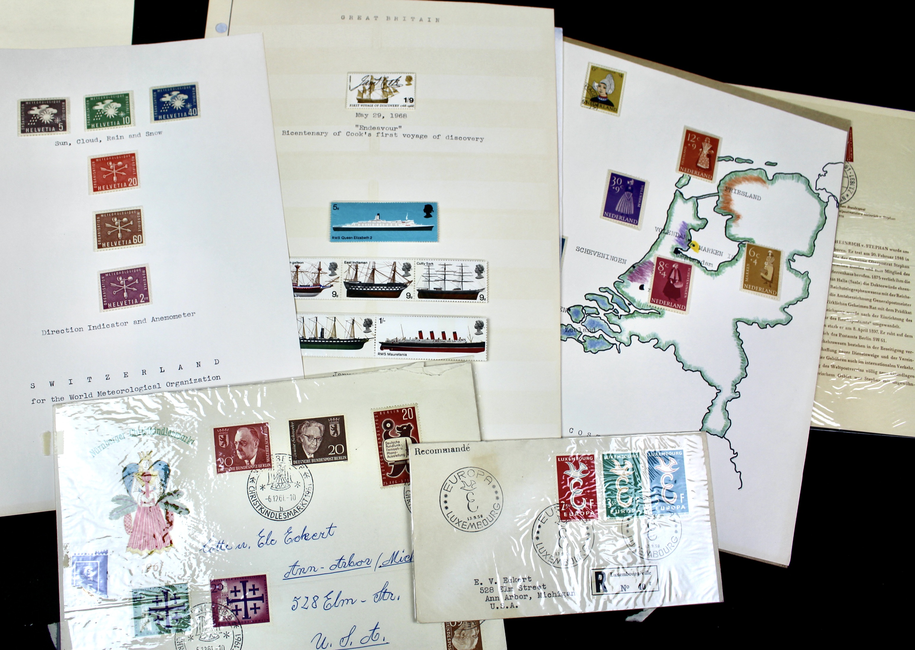 Over Sixteen Pounds of Foreign Postage Stamps