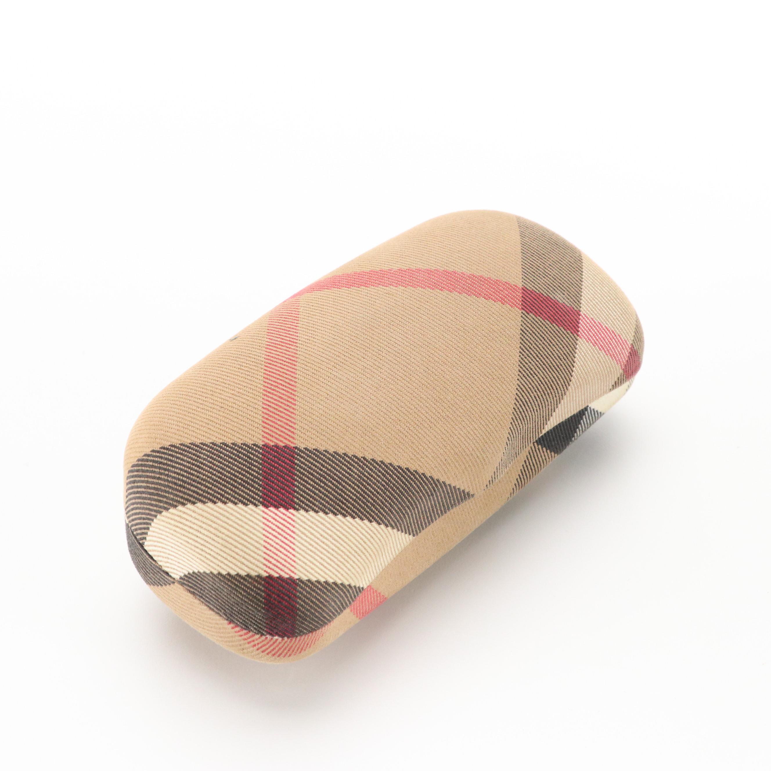 Men's Burberry B 3040 1057/11 Gunmetal Pilot Sunglasses in Case, With Box